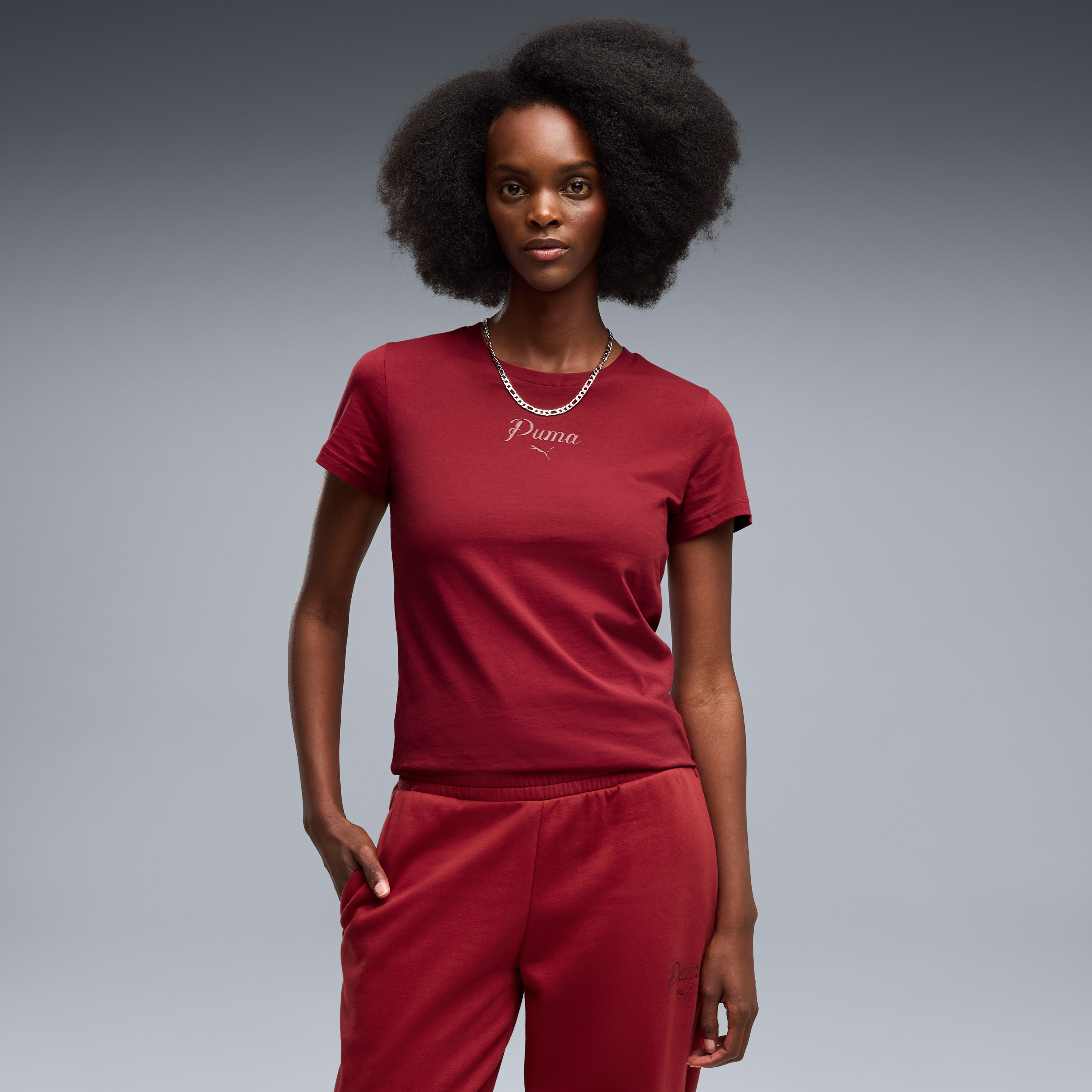 Puma Women's Essentials SCRIPT Crew Neck Tee-sports-women-clothing-tshirtsandvests-image-3