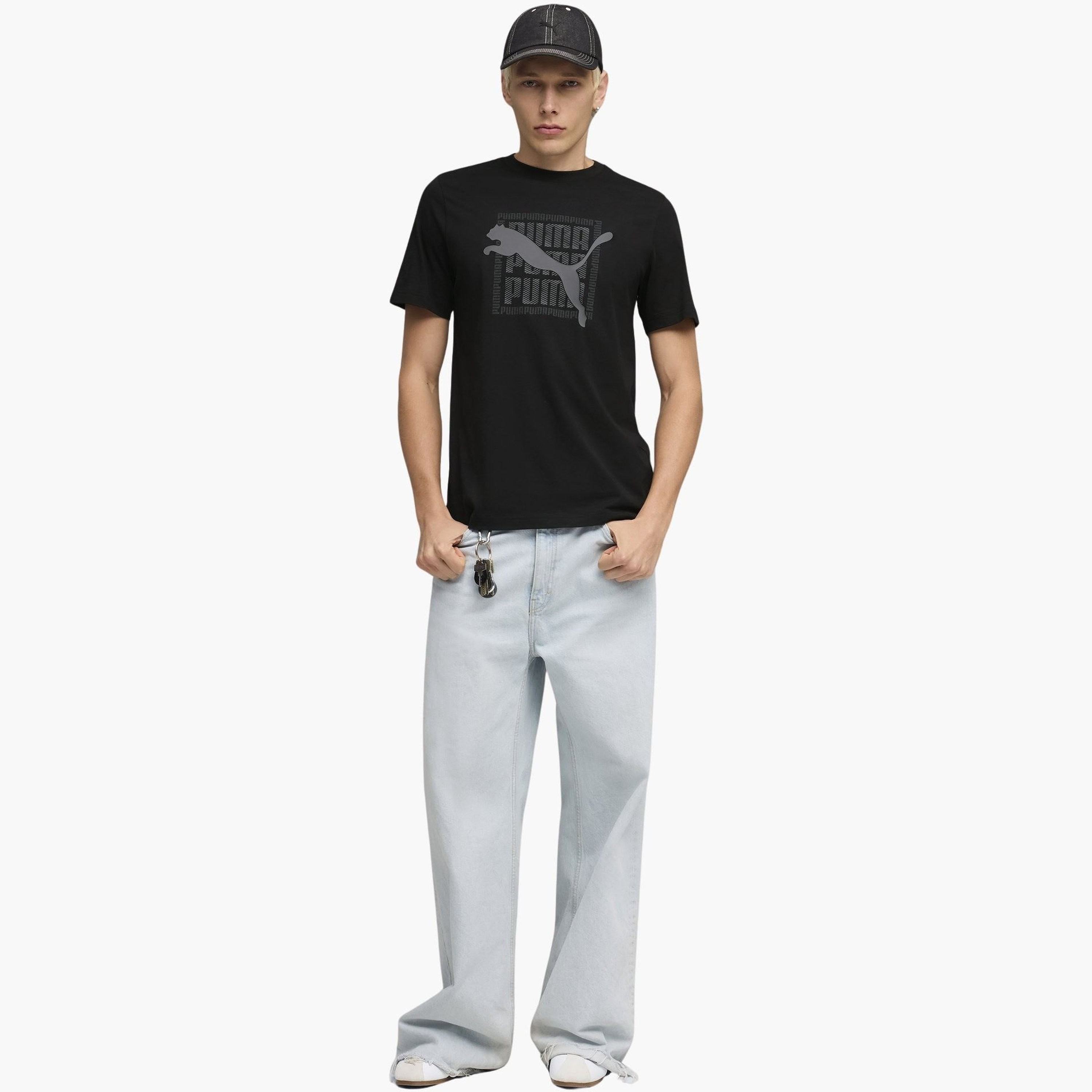 Puma Men GRAPHIC Puma Wording Short Sleeves Tee-men-clothing-sportswearandactivewear-tshirtsandpolos-image-2
