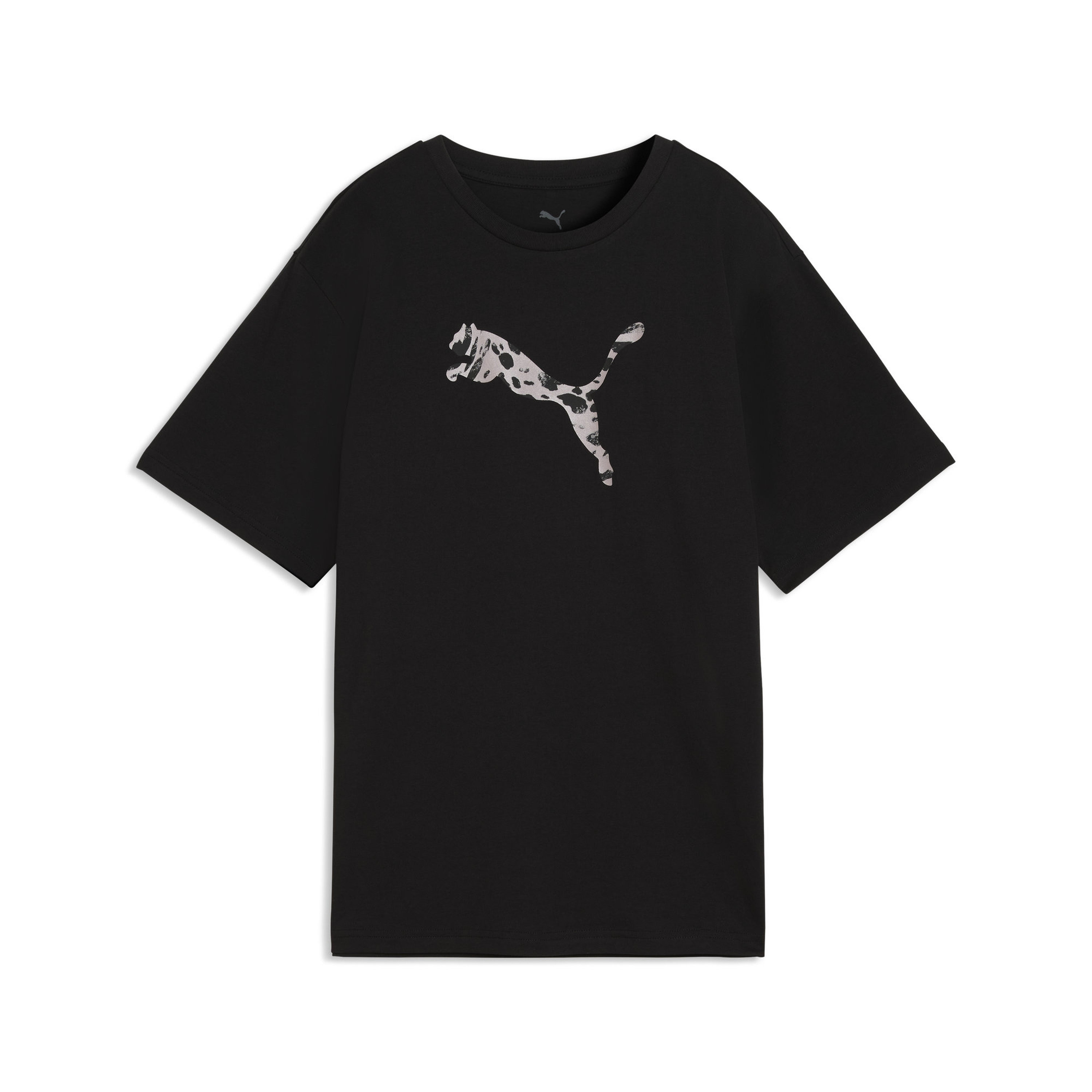بوما - تيشيرت نسائي يومي بأكمام قصيرة برسومات حيوانات-women-clothing-tshirts-image-4