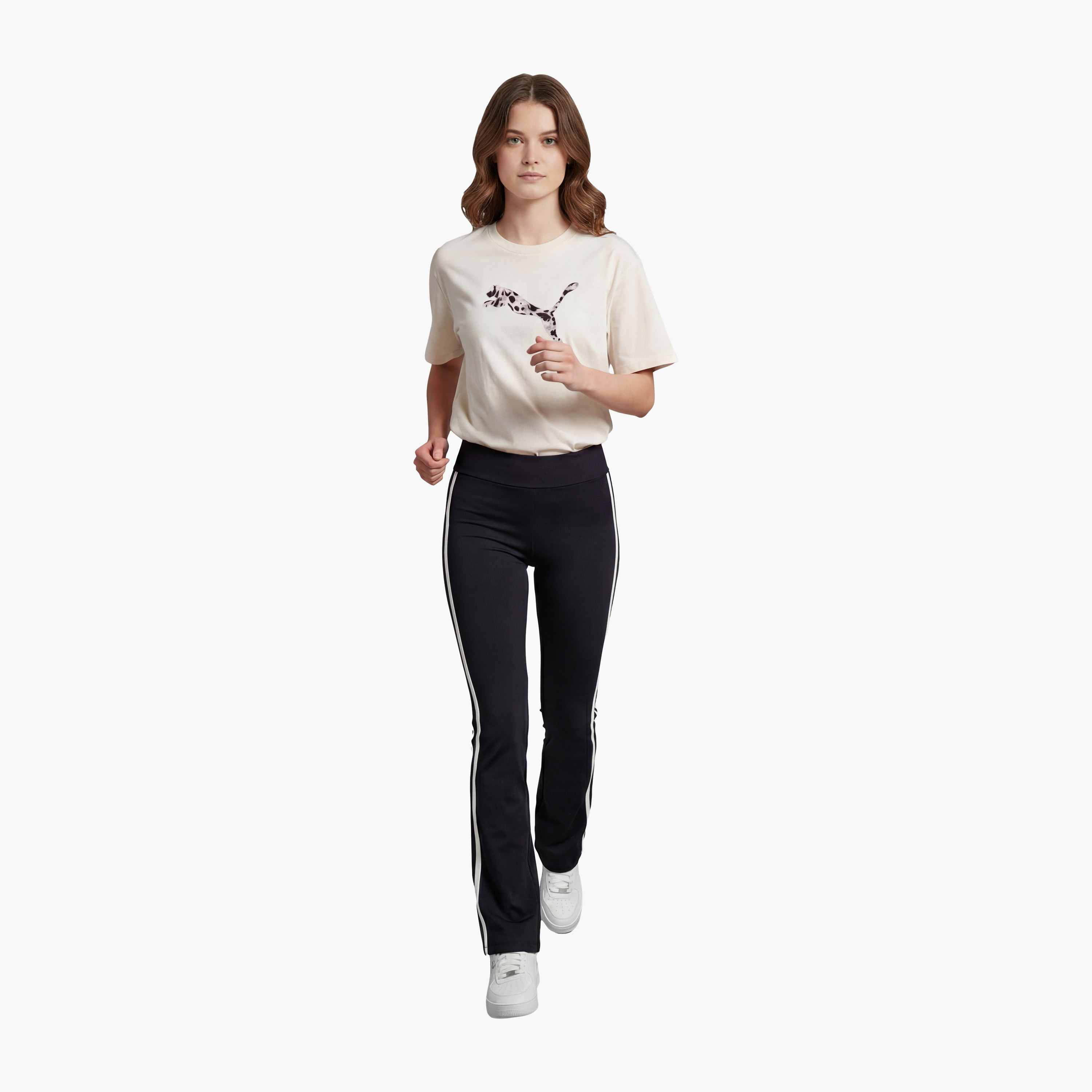بوما - تيشيرت نسائي يومي بأكمام قصيرة برسومات حيوانات-women-clothing-tshirts-image-7