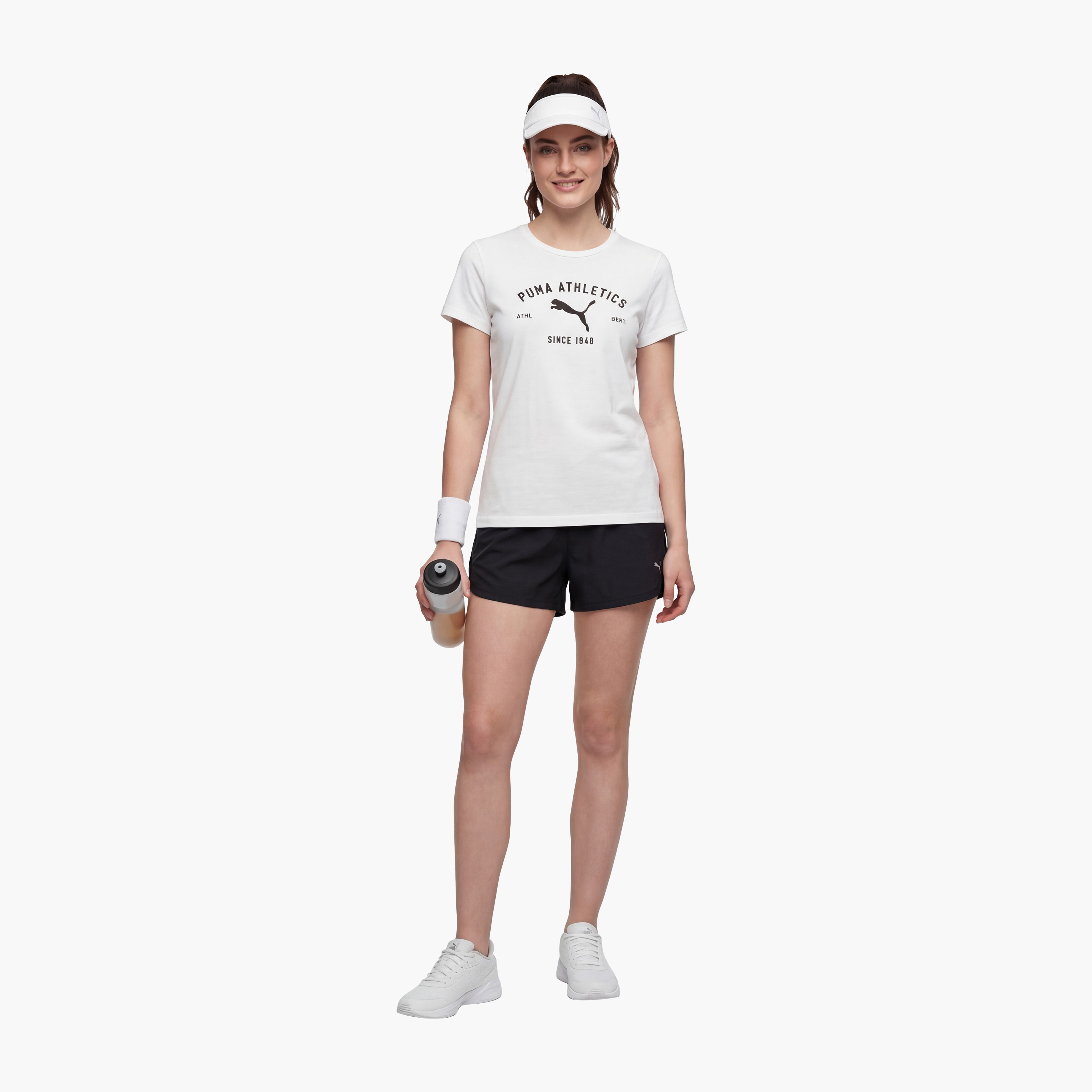بوما - تيشيرت كلاس نسائي بأكمام قصيرة مطبوع عليه رسومات-women-clothing-tshirts-image-7