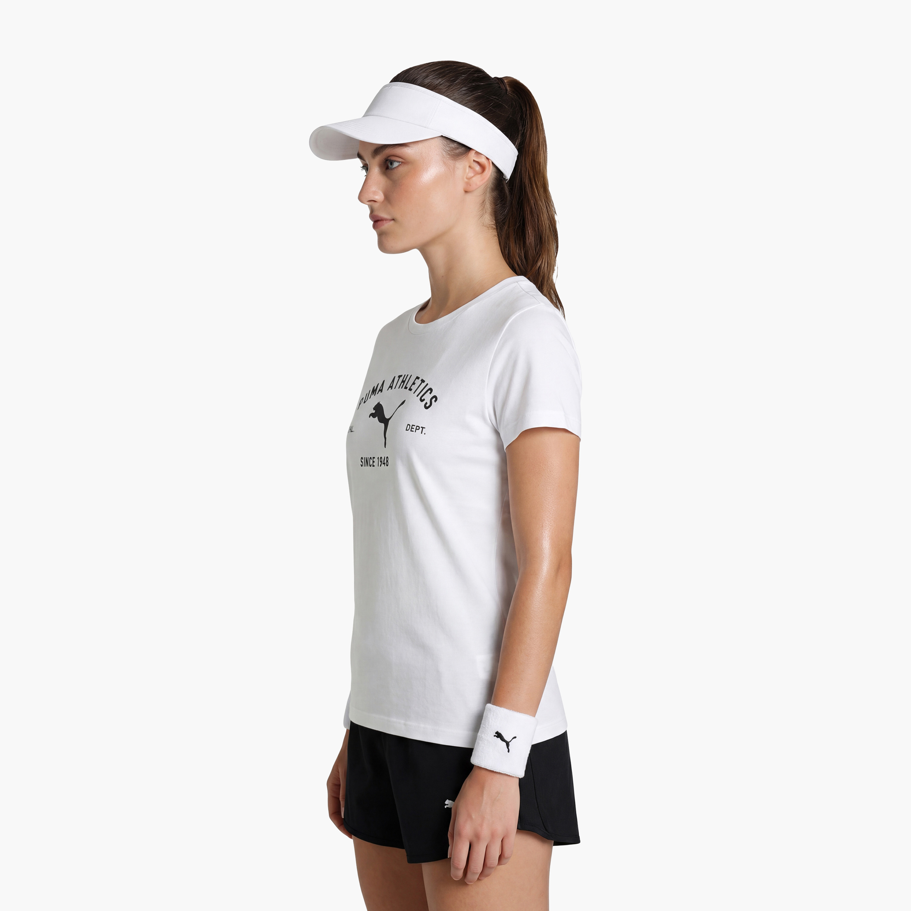 بوما - تيشيرت كلاس نسائي بأكمام قصيرة مطبوع عليه رسومات-women-clothing-tshirts-image-8