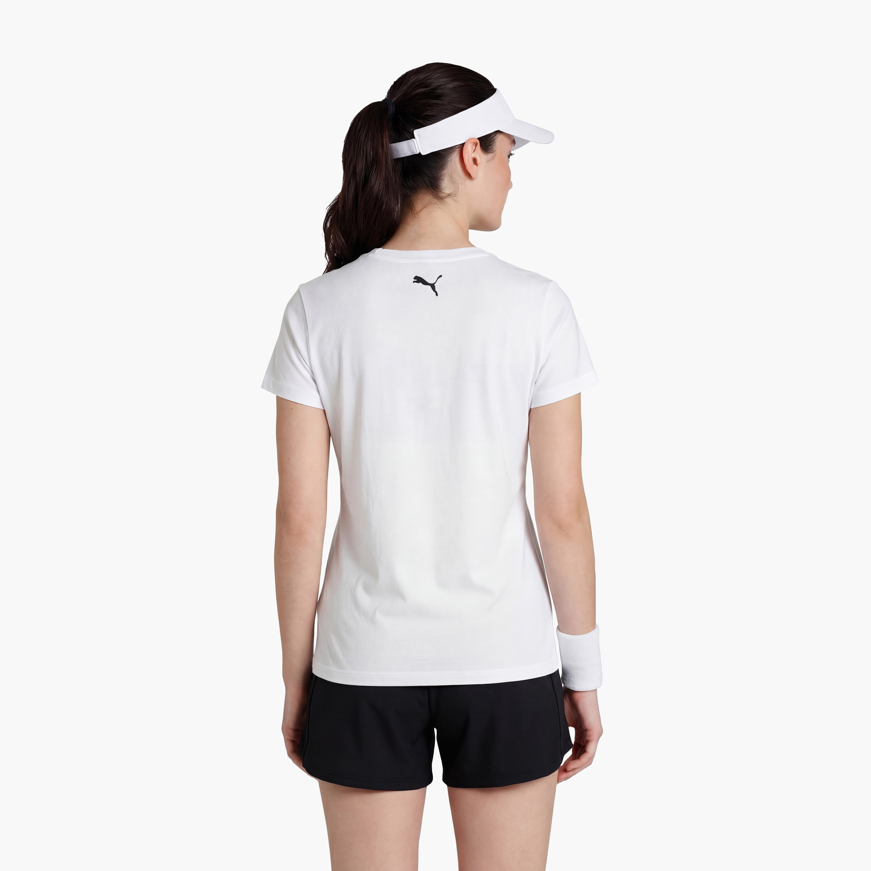 بوما - تيشيرت كلاس نسائي بأكمام قصيرة مطبوع عليه رسومات-women-clothing-tshirts-image-9