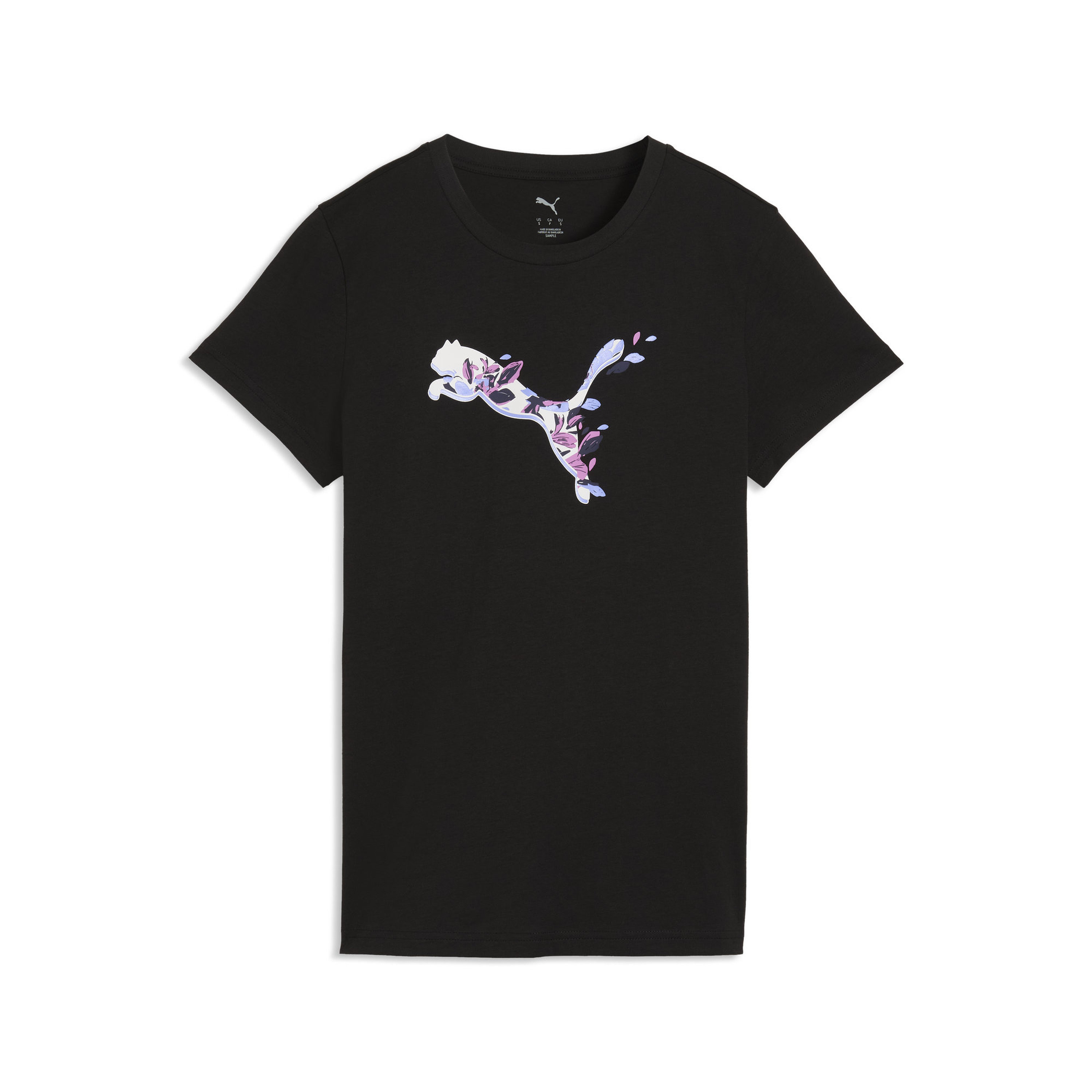 Puma Women GRAPHICS Floral Cat Short Sleeves Tee-women-clothing-tshirts-image-4