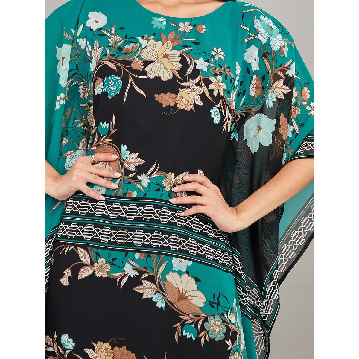 فستان طويل مطبع بزهور من ستايلي-women-clothing-dresses-image-3