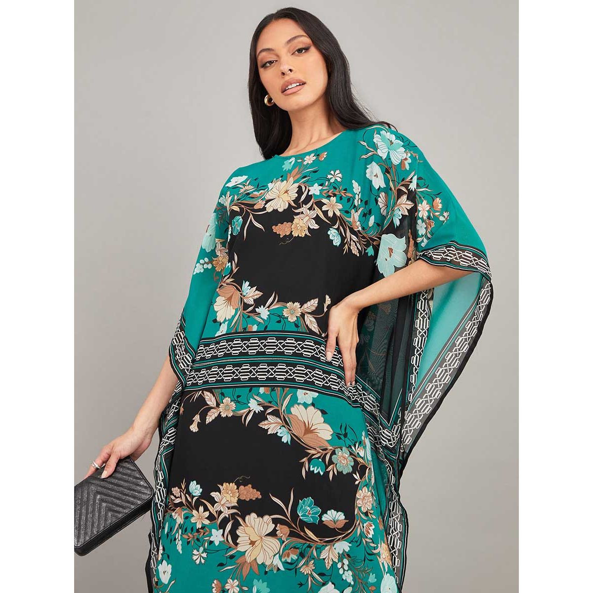 فستان طويل مطبع بزهور من ستايلي-women-clothing-dresses-image-6