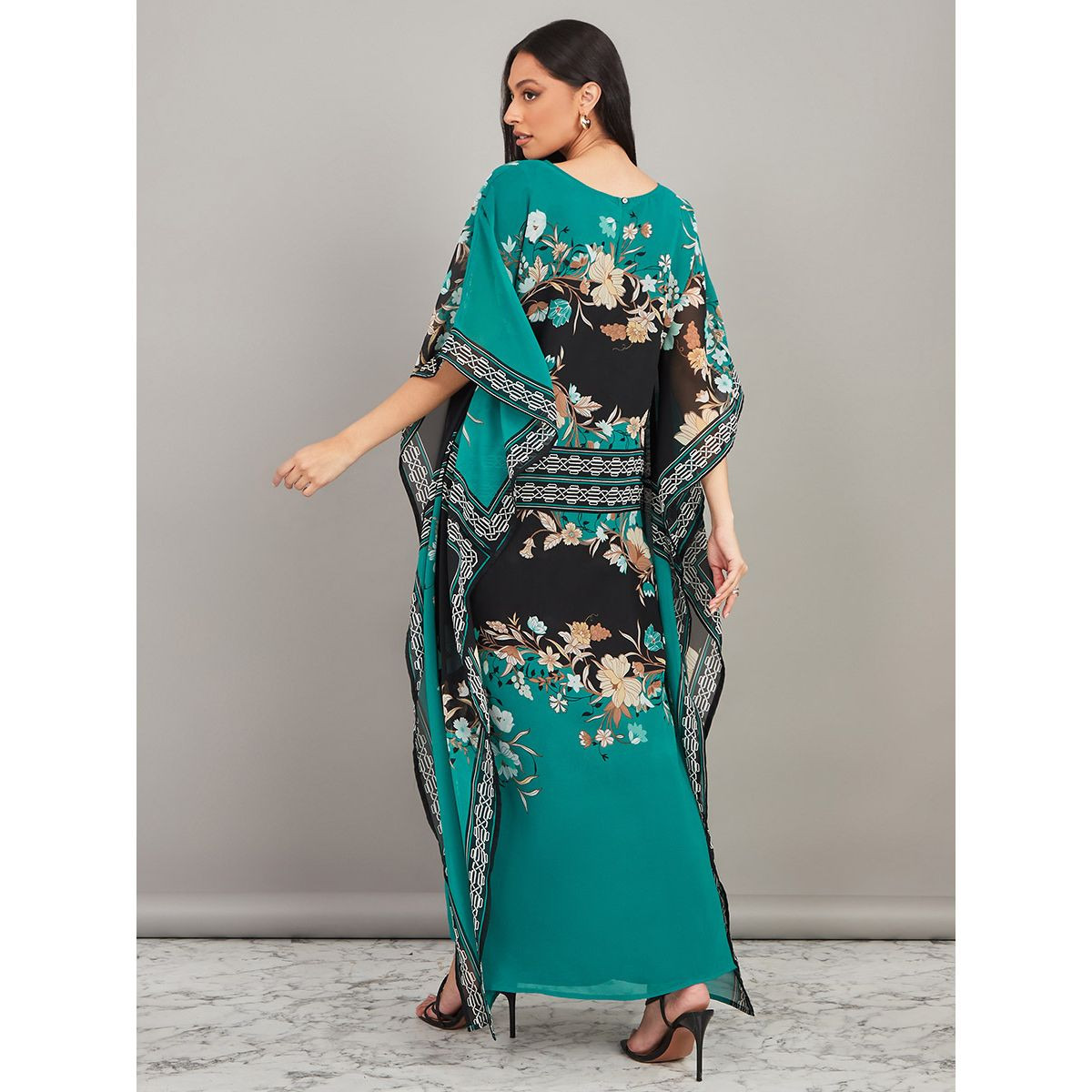 فستان طويل مطبع بزهور من ستايلي-women-clothing-dresses-image-8