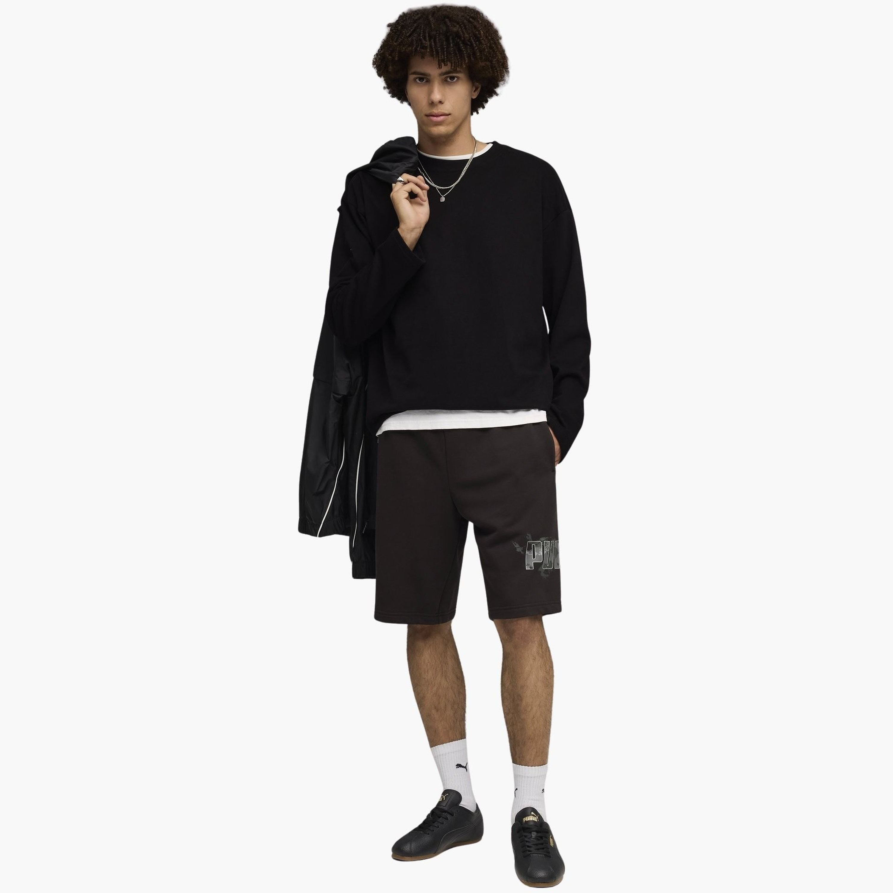 بوما - شورت رجالي مموه برسومات مقاس 10 إنش-men-clothing-bottoms-shorts-image-2