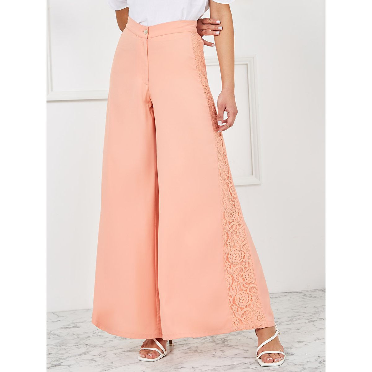 بنطال بقصة واسعة من ريد تايب-women-clothing-bottoms-trousers-image-1