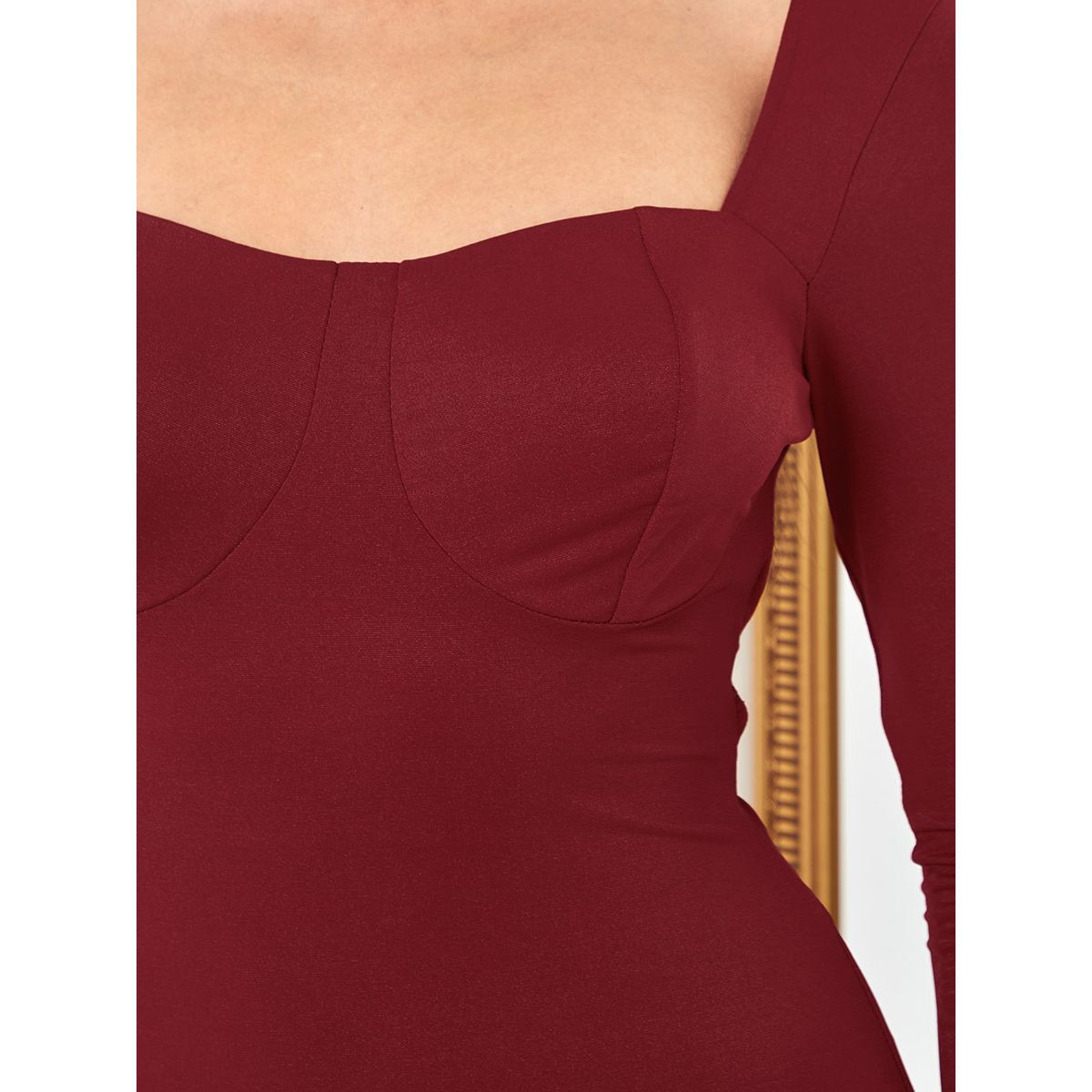 فستان ميدي باكمام طويلة من ستايلي-women-clothing-dresses-image-3