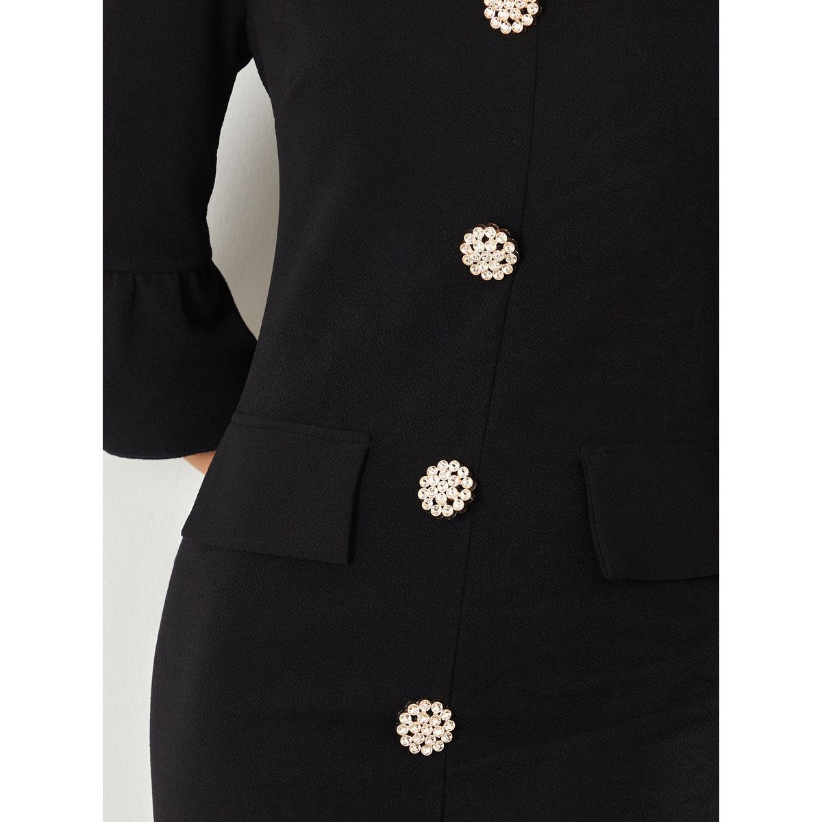 فستان قصير بياقة عالية-women-clothing-dresses-image-3