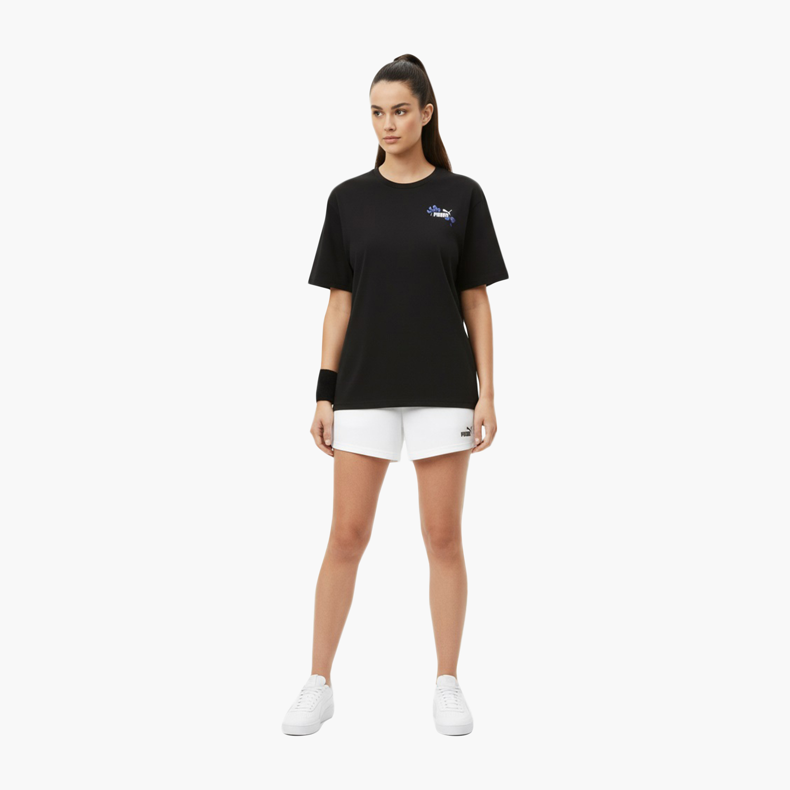 بوما - تيشيرت نيتشر 2.0 نسائي يومي بأكمام قصيرة مطبوع عليه رسومات-women-clothing-tshirts-image-2