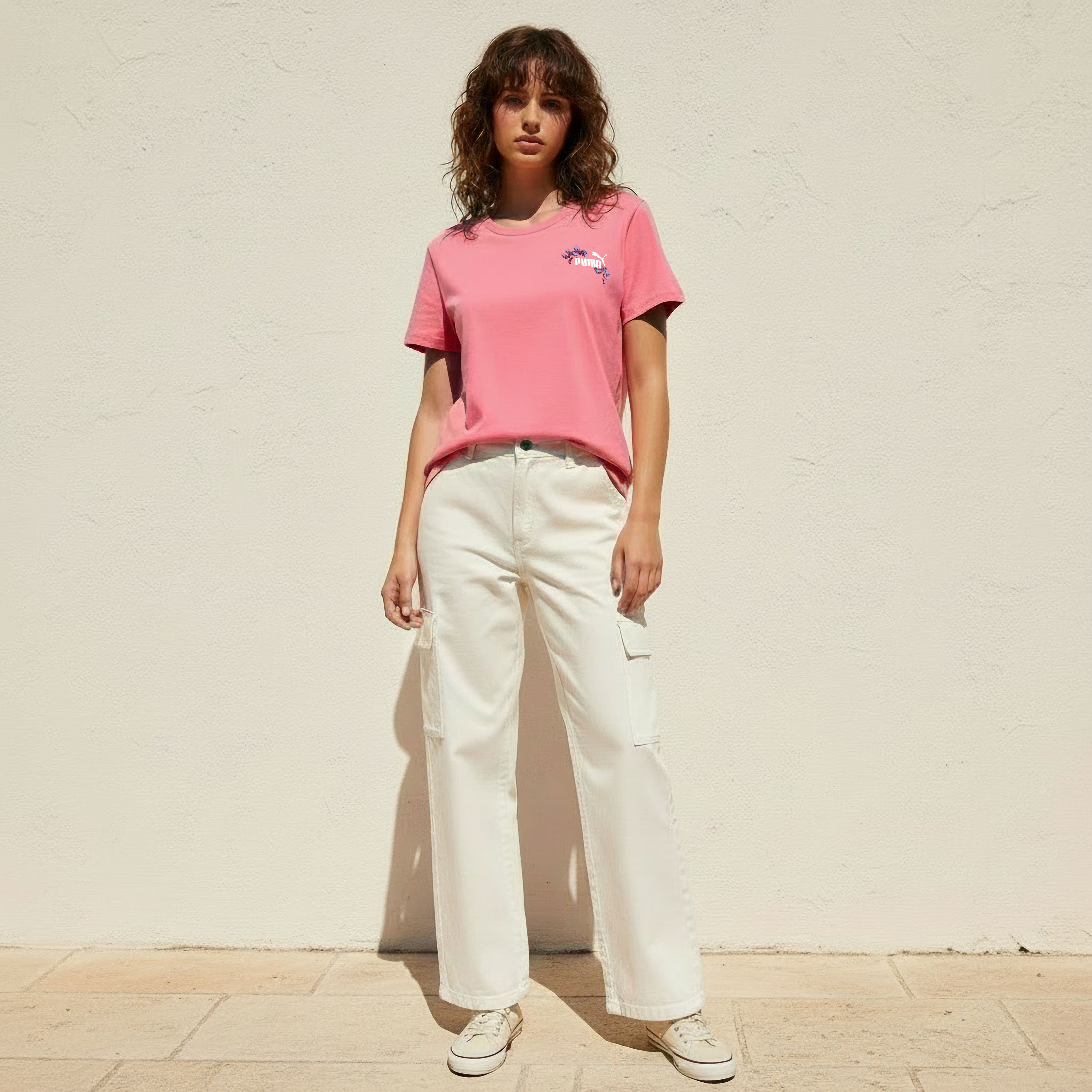 بوما - تيشيرت نيتشر 2.0 نسائي يومي بأكمام قصيرة مطبوع عليه رسومات-women-clothing-tshirts-image-9