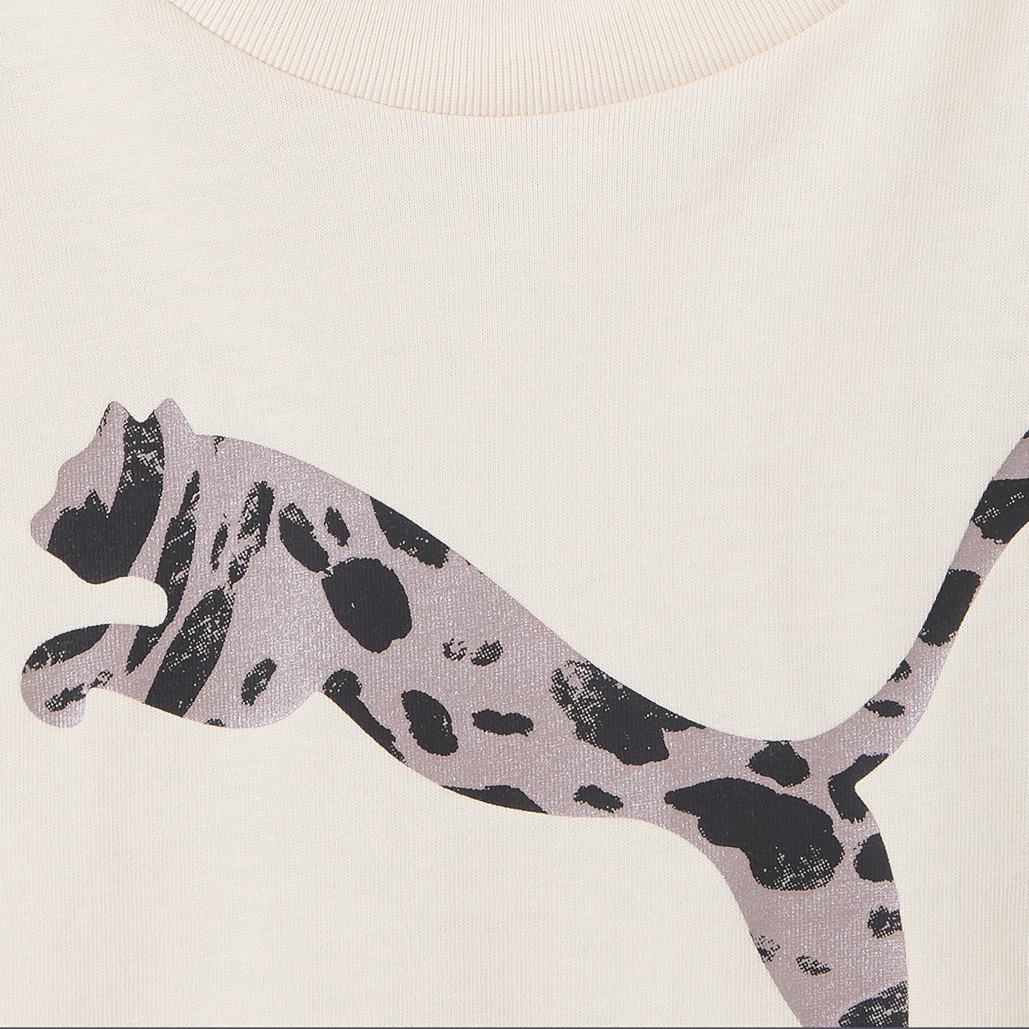Puma Crew Neck Short Sleeves T-shirt with Logo Print-girls-clothing-tshirts-image-4