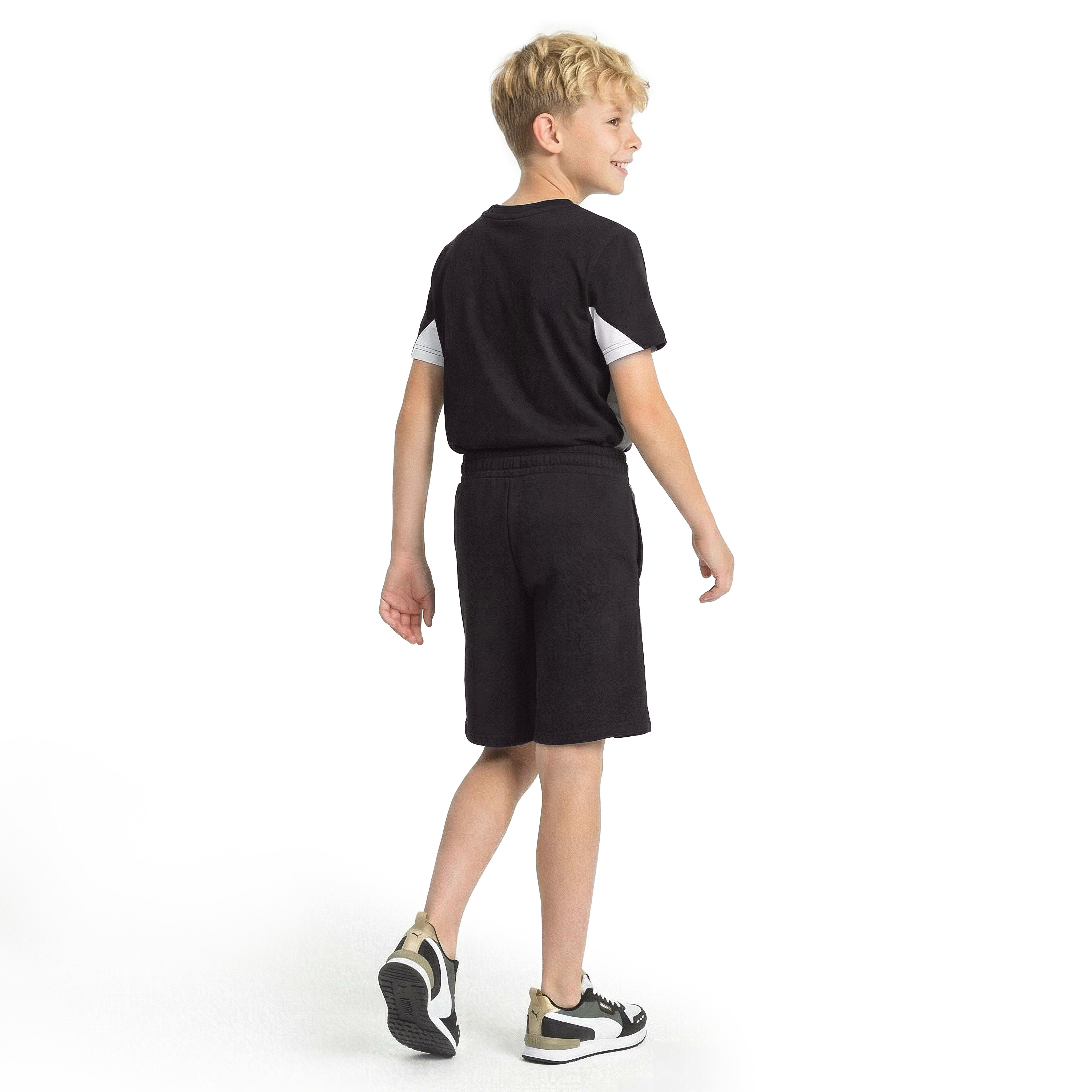 شورت بطبعات الشعار وخصر برباط من بوما-sports-boys-clothing-bottoms-shorts-image-3