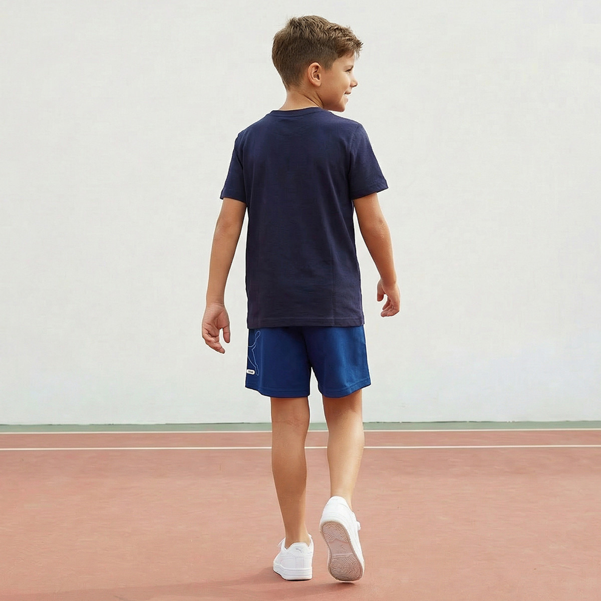 PUMA Crew Neck Short Sleeves T-shirt with Logo Print-boys-clothing-sportswear-tops-image-3
