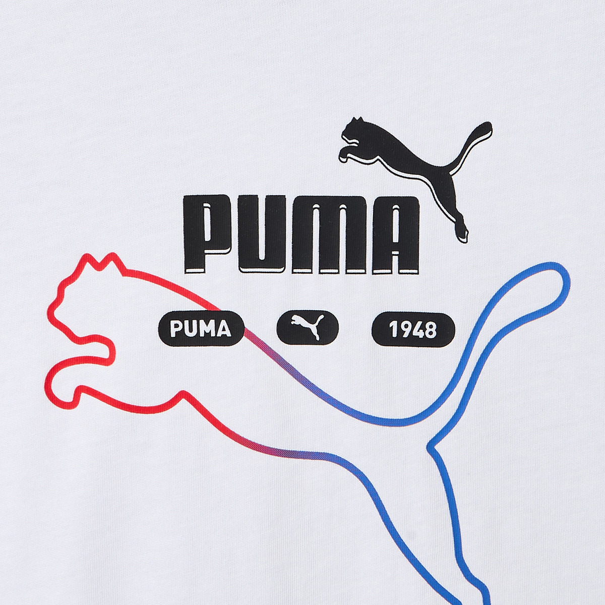 PUMA Crew Neck Short Sleeves T-shirt with Logo Print-boys-clothing-sportswear-tops-image-4