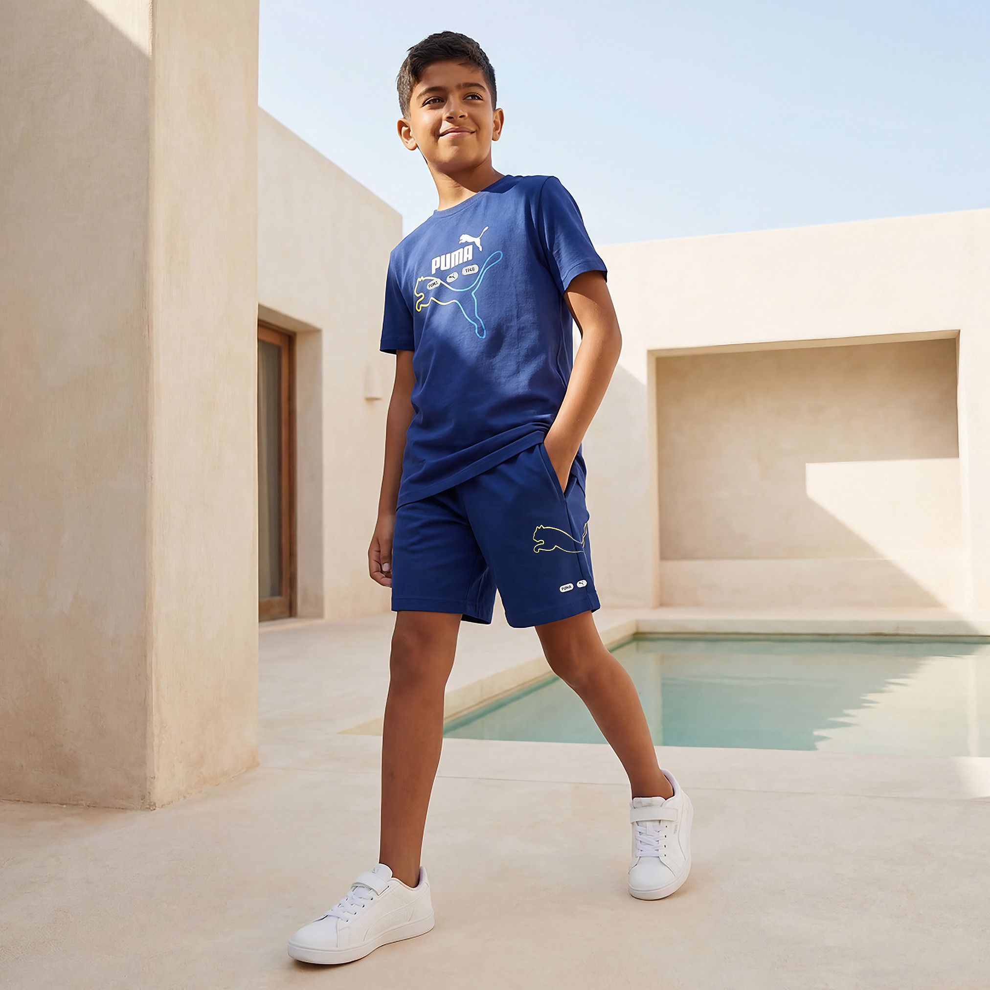 شورت بخصر مطاطي وجيوب من بوما-sports-boys-clothing-bottoms-shorts-image-4