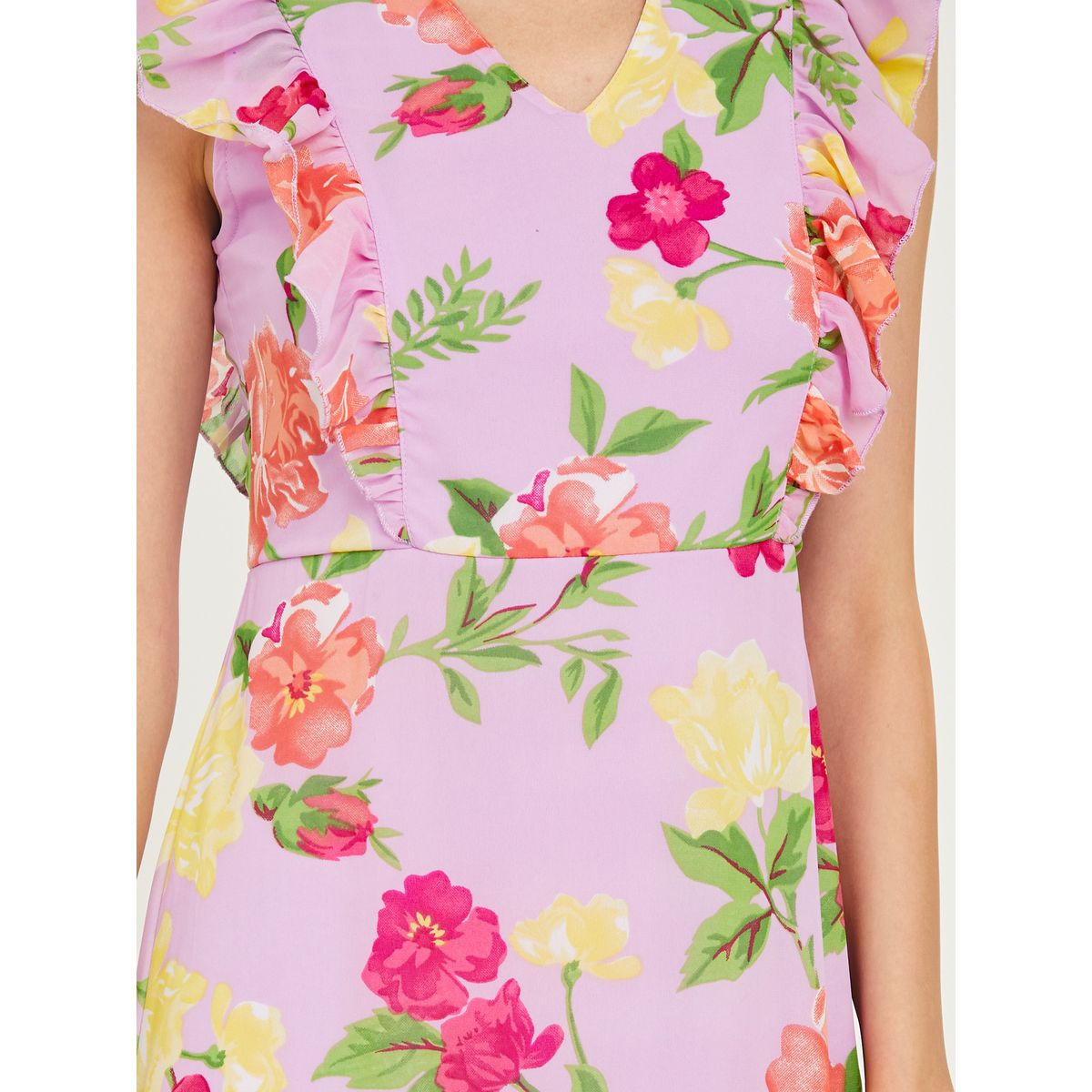 فستان ميدي باكمام كاب-women-clothing-dresses-image-3