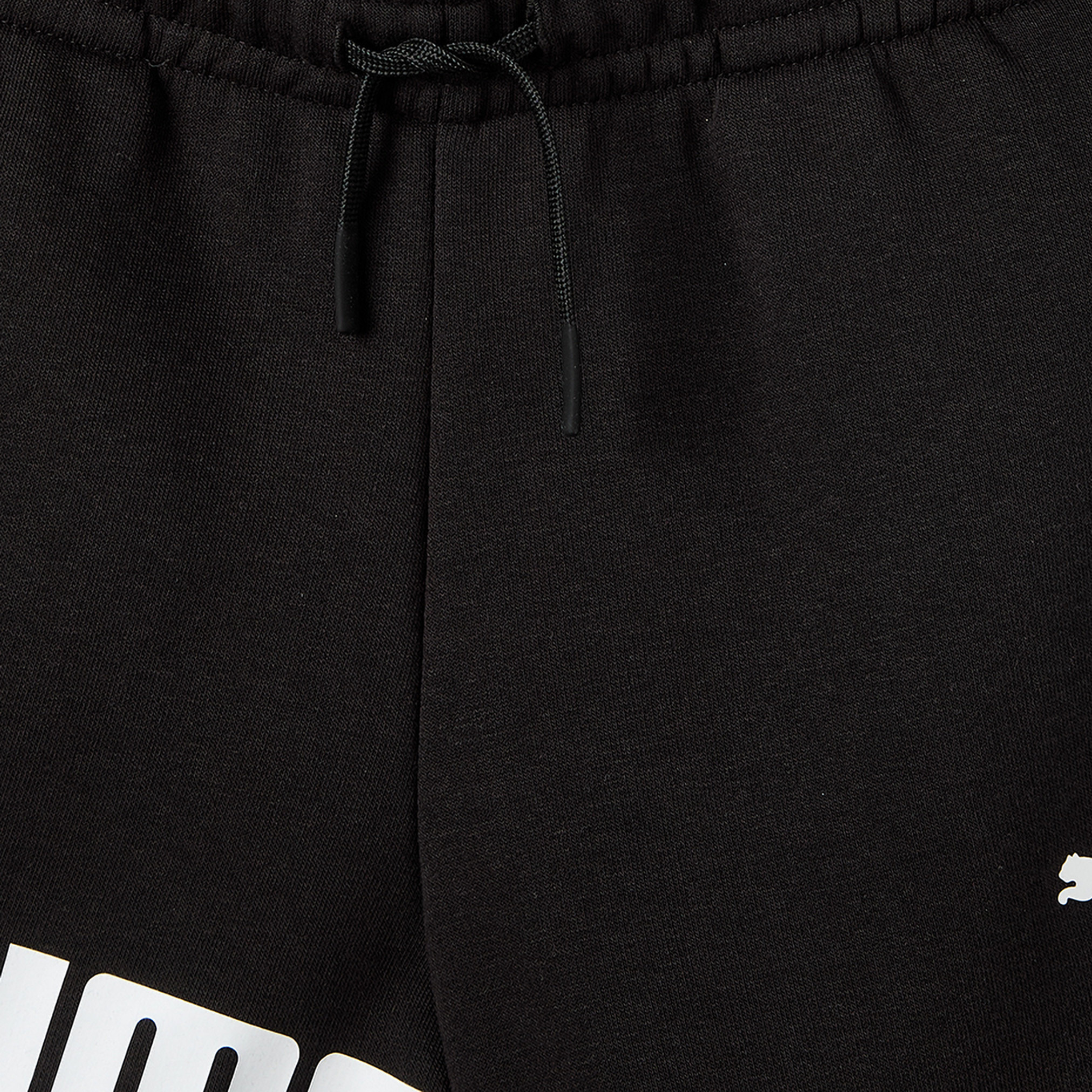 PUMA Knee Length Elasticated Waistband Shorts with Logo Print-sports-boys-clothing-bottoms-shorts-image-4