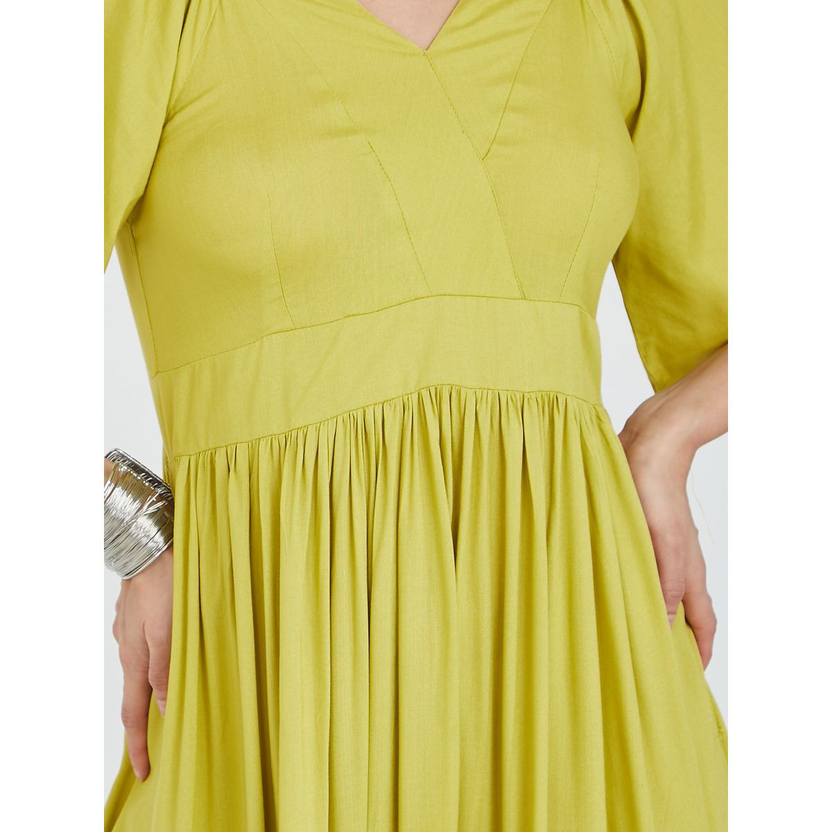 Styli Short Sleeves Viscose Tiered Maxi Dress-women-clothing-dresses-image-3