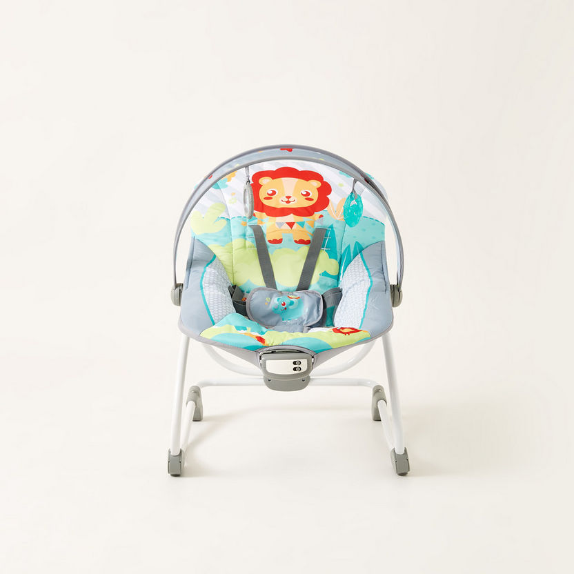 Juniors Gravel Convertible Baby Rocker with Removable Toy Bar-Infant Activity-image-1