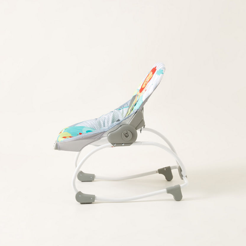 Juniors Gravel Convertible Baby Rocker with Removable Toy Bar-Infant Activity-image-2