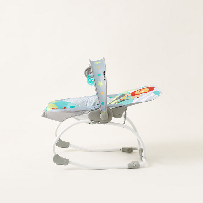 Juniors Gravel Convertible Baby Rocker with Removable Toy Bar-Infant Activity-image-3
