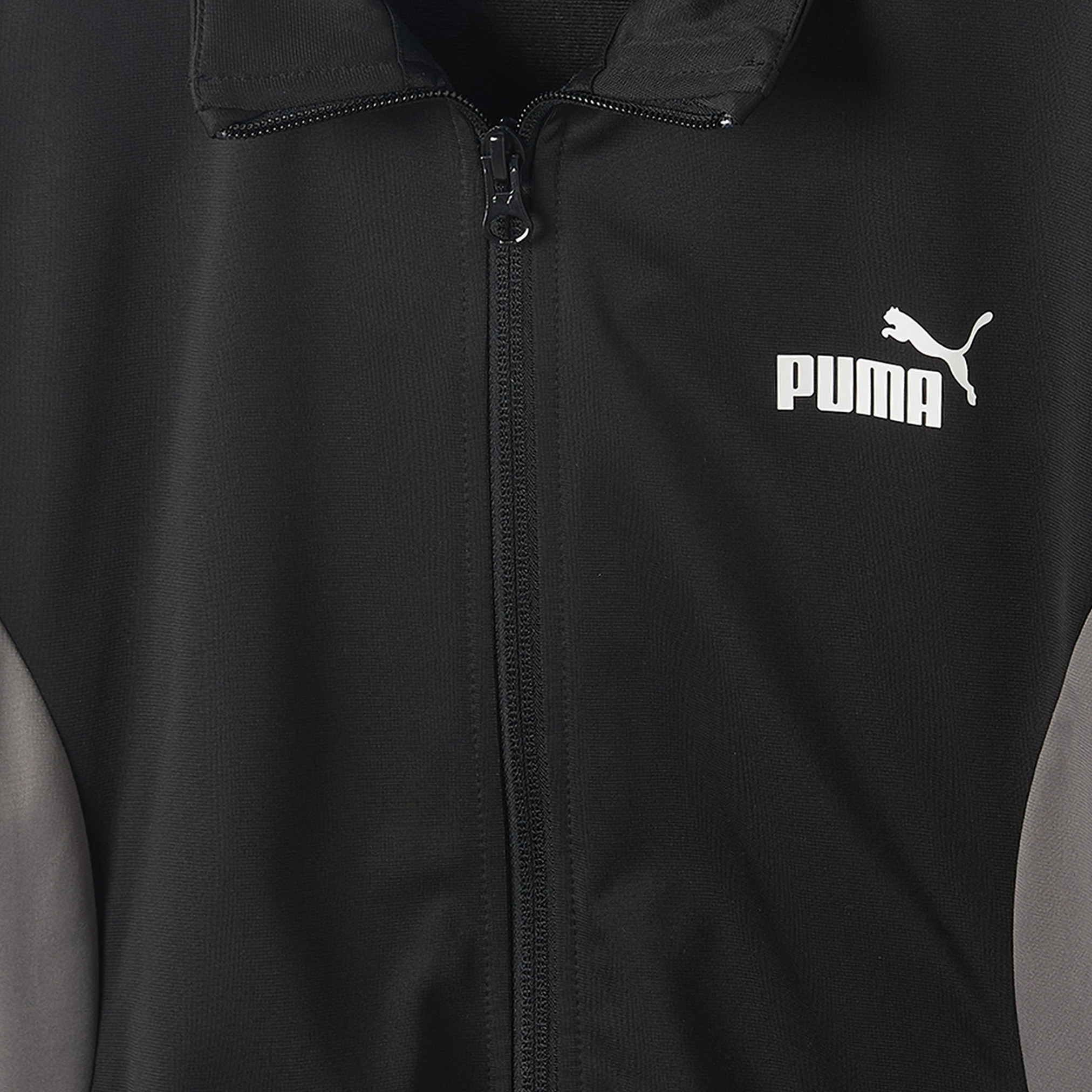 PUMA High Neck Long Sleeves Sweatshirt and Joggers Set with Colourblock Design-boys-clothing-sportswear-sets-image-6