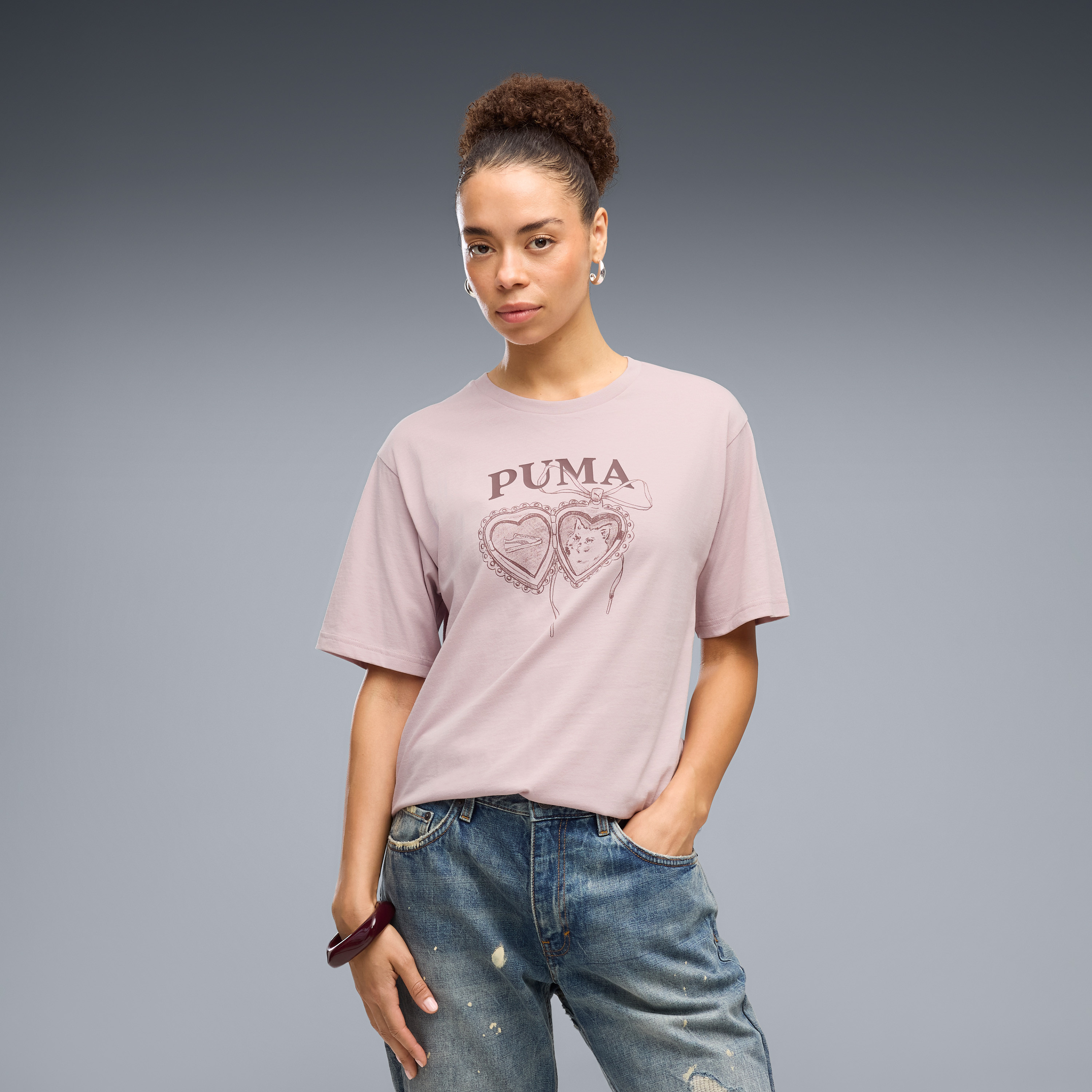 Puma Women's GRAPHICS Relaxed Charm Crew Neck Tee-sports-women-clothing-tshirtsandvests-image-1