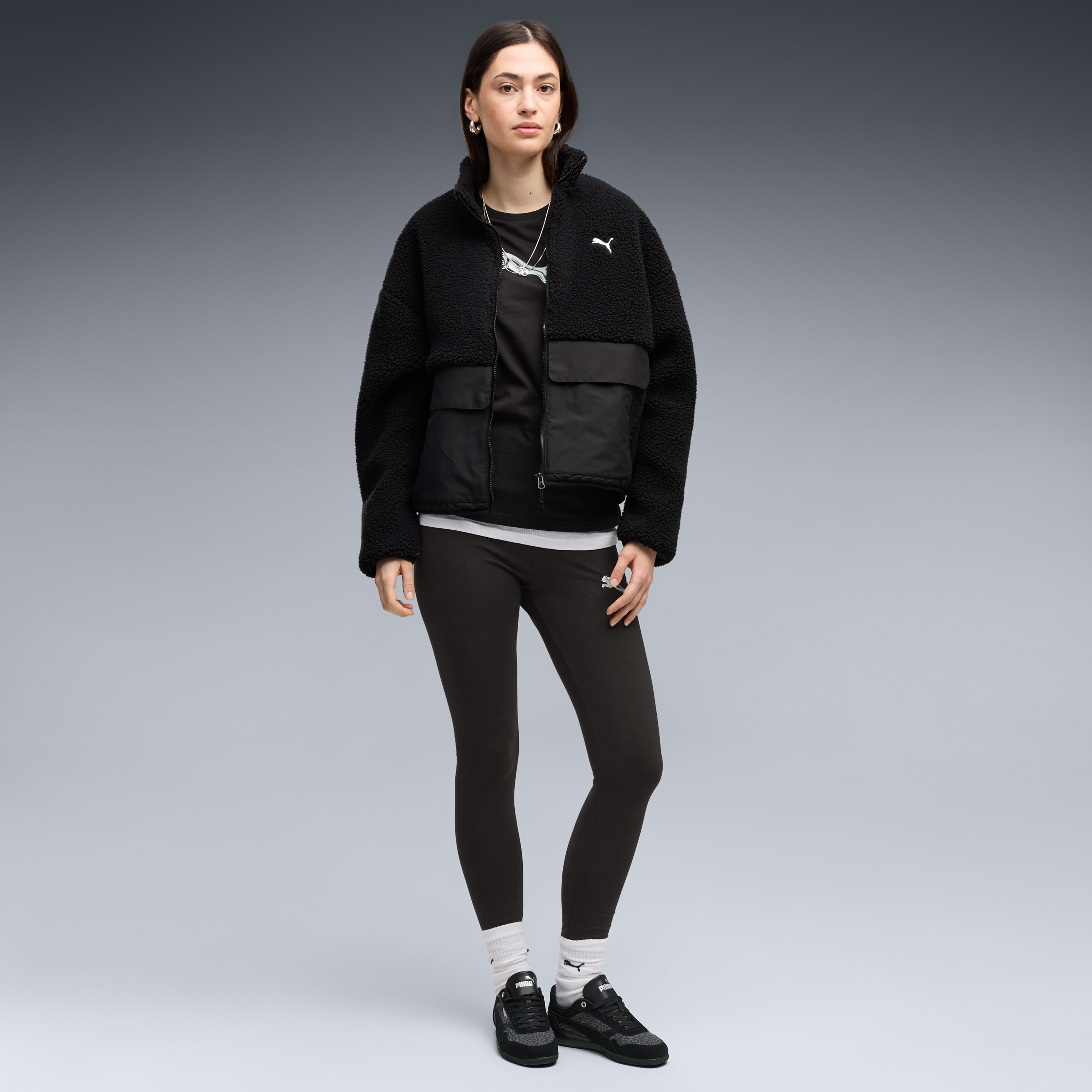 بوما - تيشيرت نسائي أساسي ياقة دائرية لوغو لاب-sports-women-clothing-tshirtsandvests-image-2