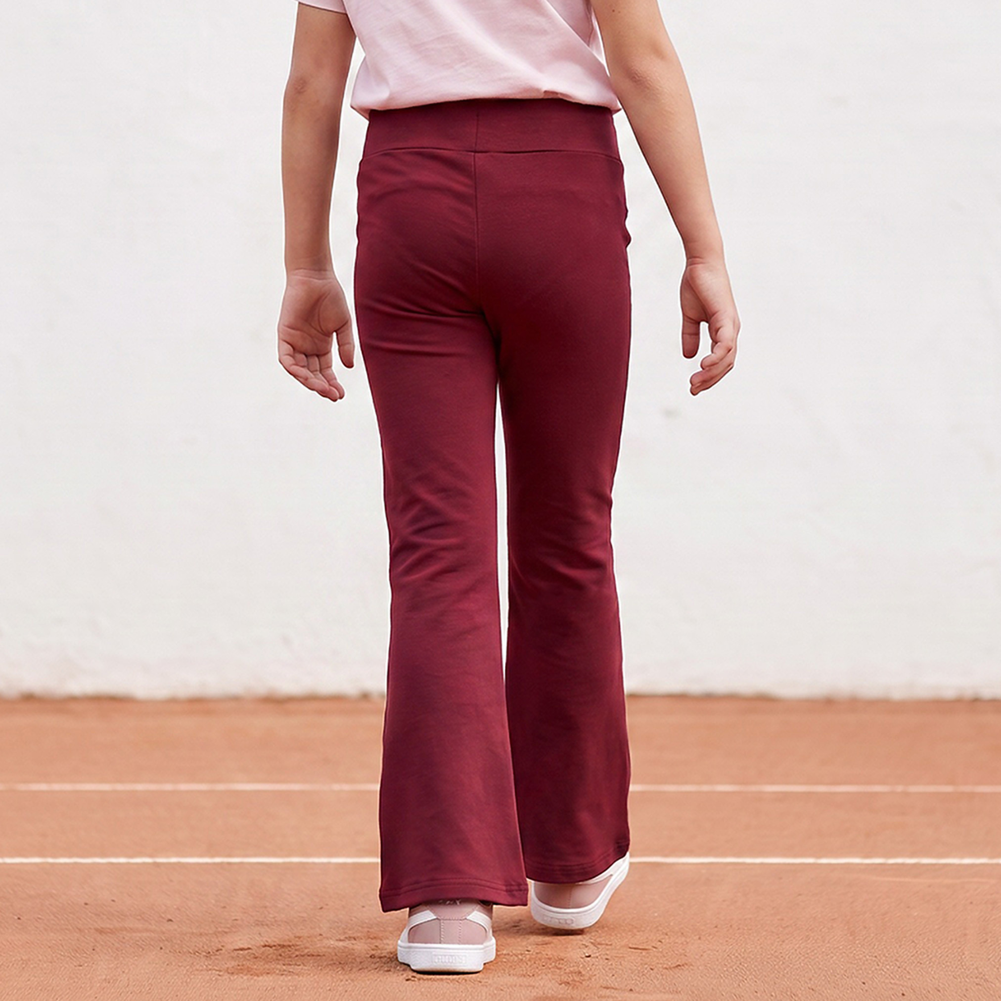 بنطلون ليقنز بحافة واسعة من بوما-girls-clothing-bottoms-leggings-image-3
