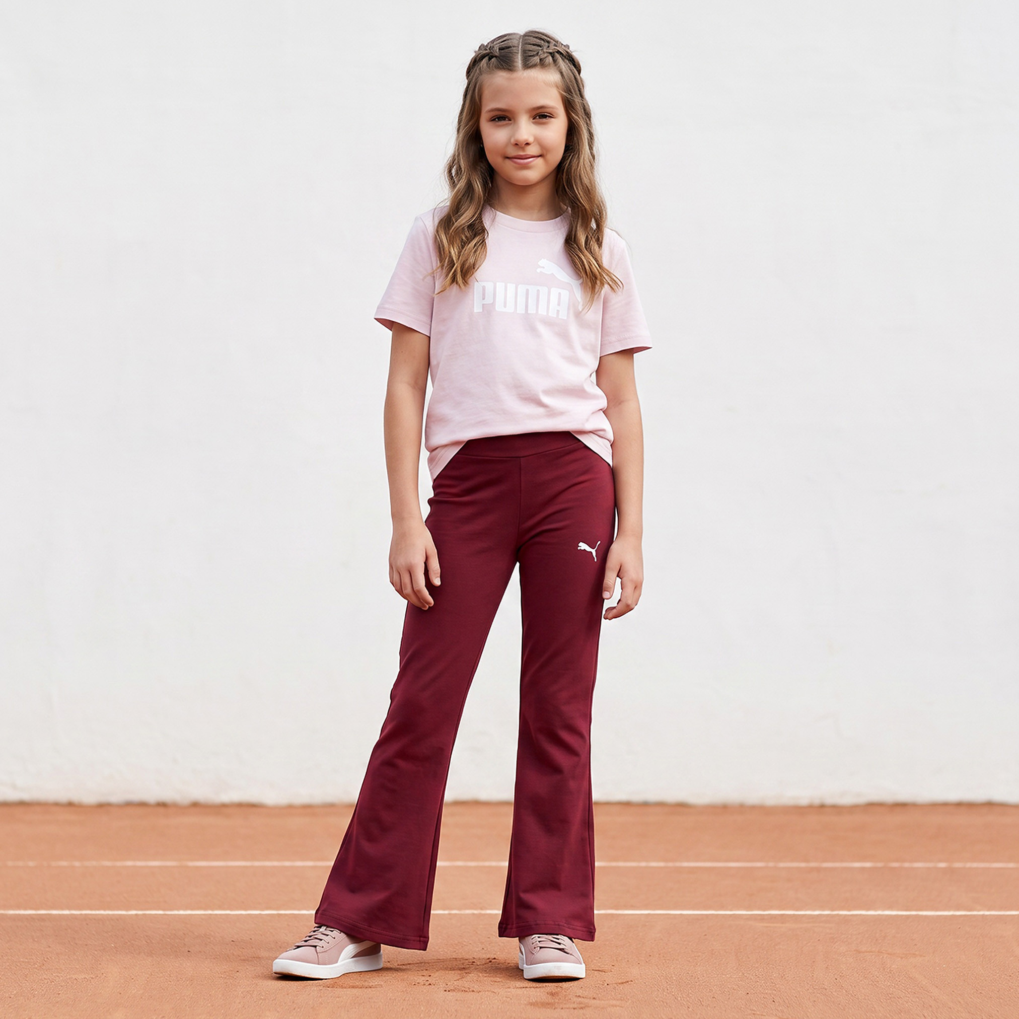 بنطلون ليقنز بحافة واسعة من بوما-girls-clothing-bottoms-leggings-image-5
