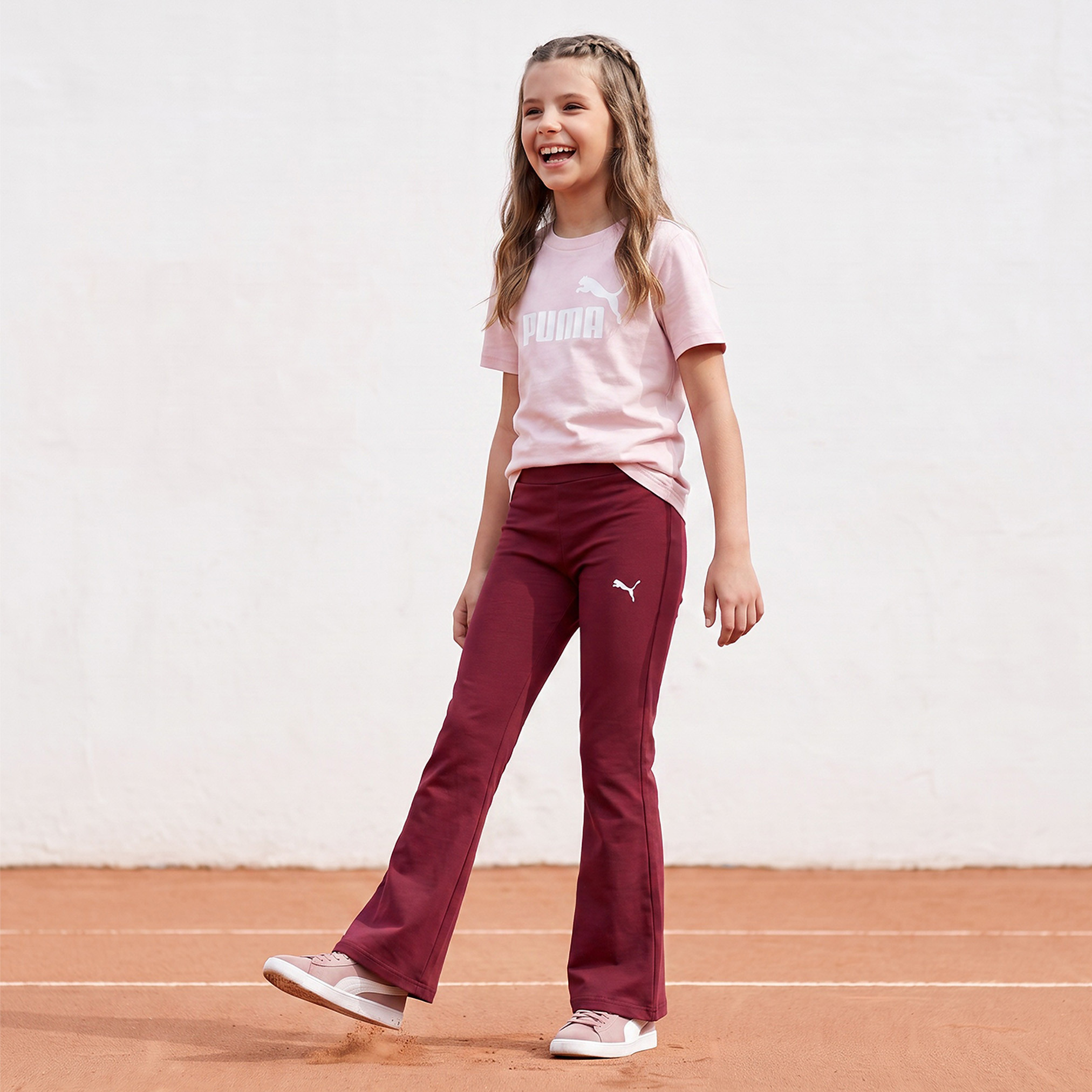 بنطلون ليقنز بحافة واسعة من بوما-girls-clothing-bottoms-leggings-image-6