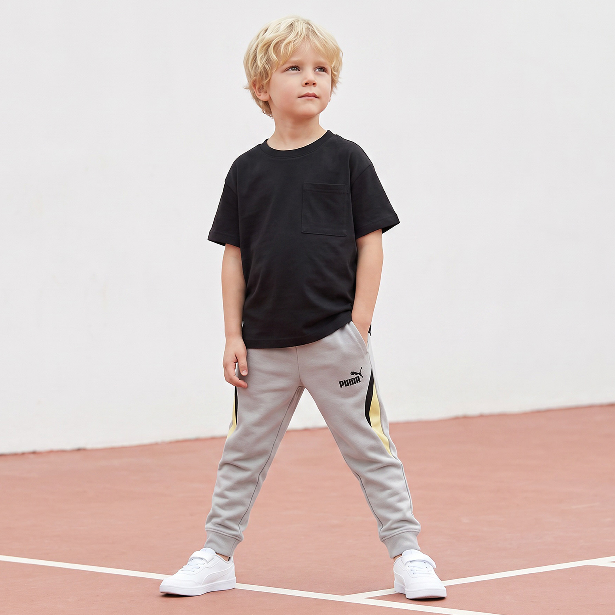 بنطلون رياضي بخصر مطاطي وطبعات الشعار من بوما-boys-clothing-bottoms-joggersandtrackpants-image-5