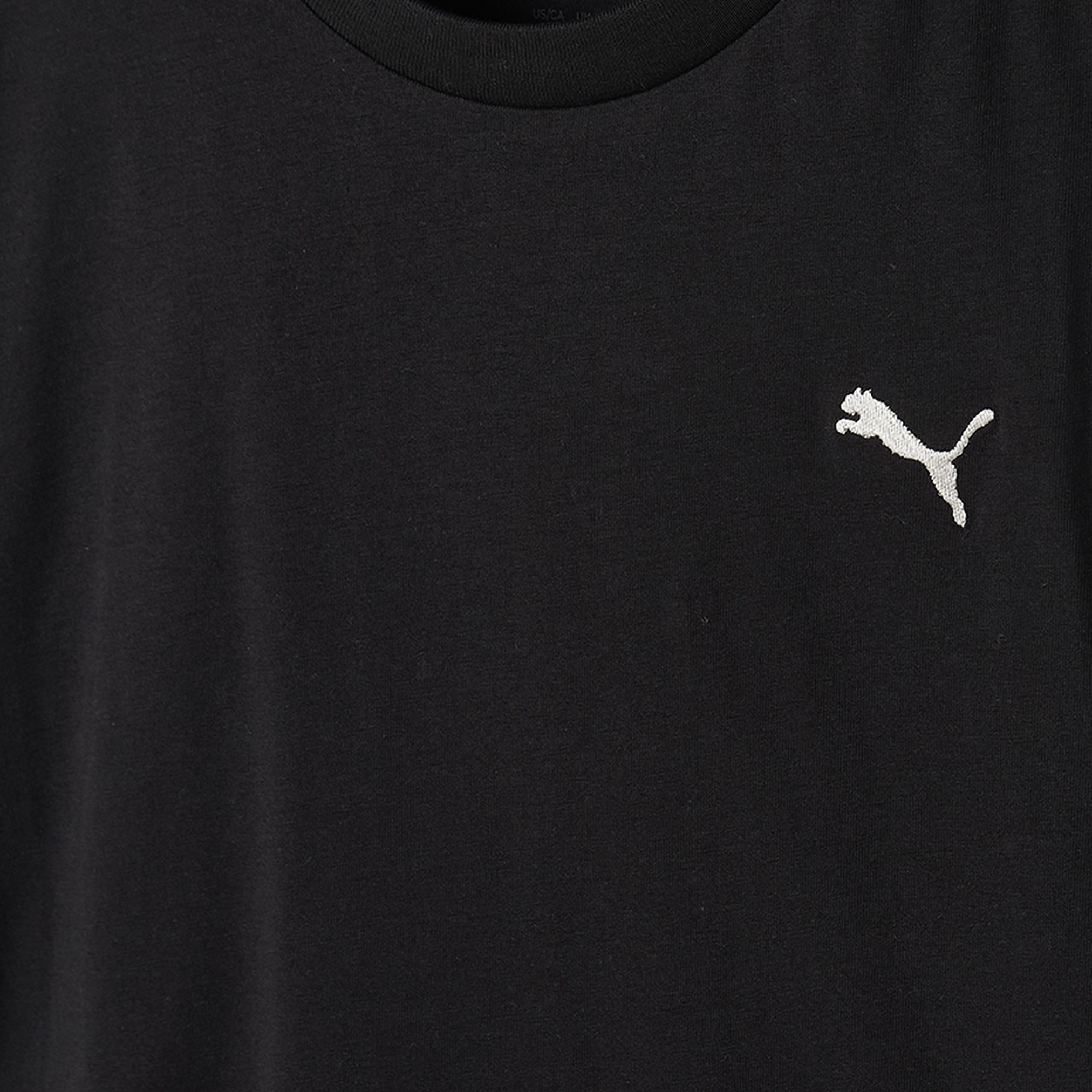 PUMA Crew Neck Short Sleeves T-shirt with Logo Tape Detail-boys-clothing-tshirtsandpolos-image-4