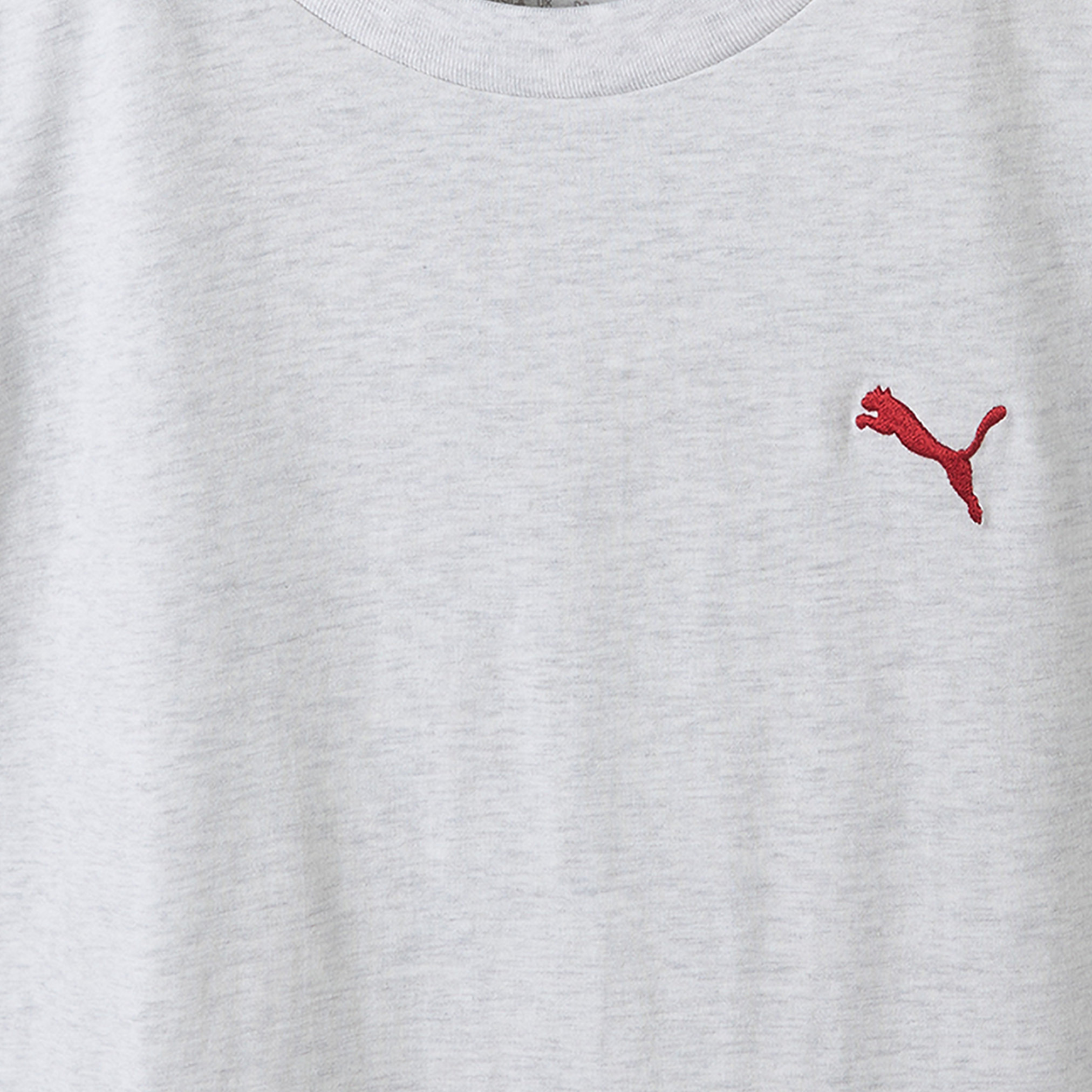 تيشيرت بياقة ضيقة وأكمام قصيرة وشريط بتفاصيل شعار من بوما-sports-boys-clothing-tops-image-4