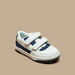 Juniors Textured Sneakers with Hook and Loop Closure-Boy%27s Sneakers-thumbnail-0