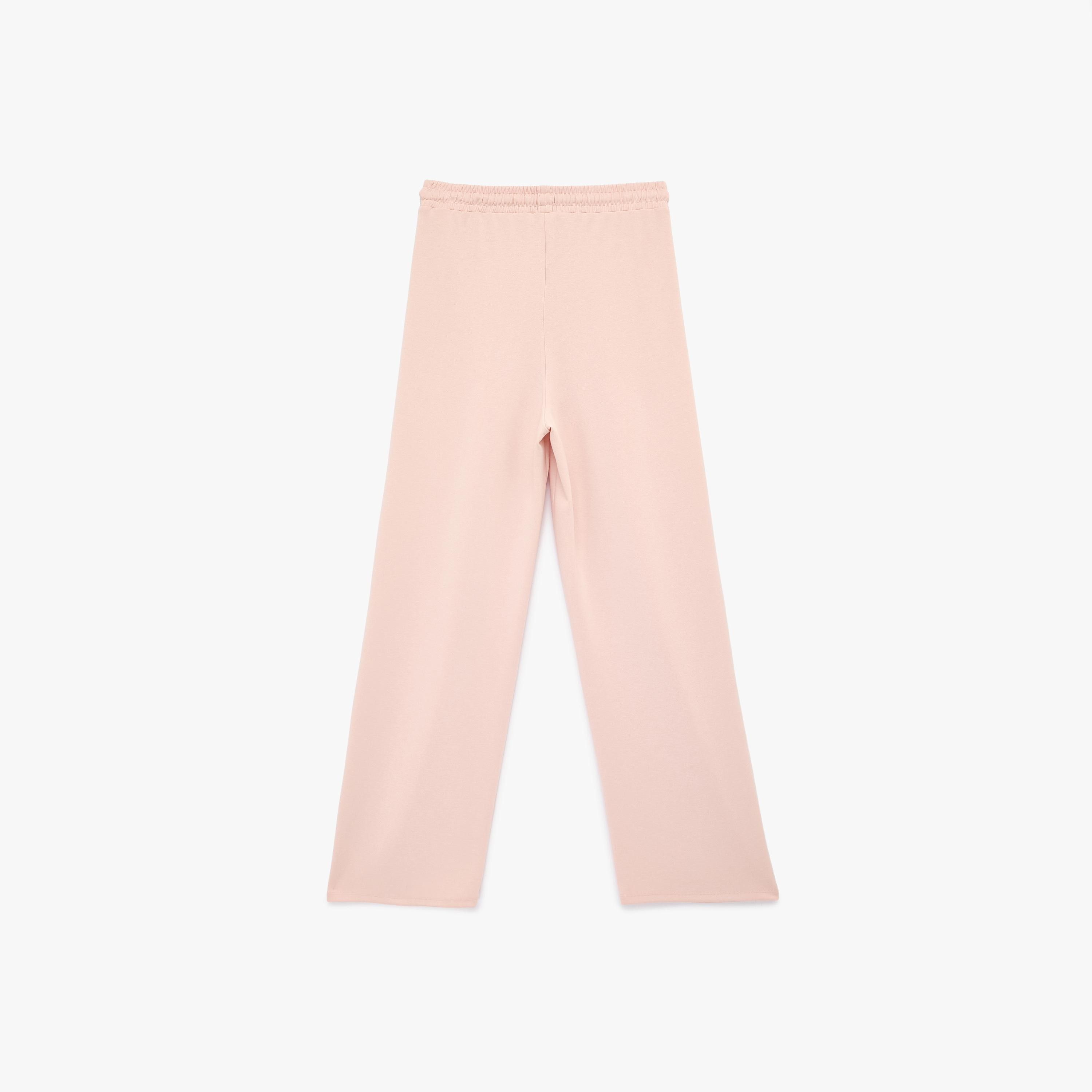 KOTON Drawstring Waist Wide Leg Women's Trousers-women-clothing-trousers-image-5
