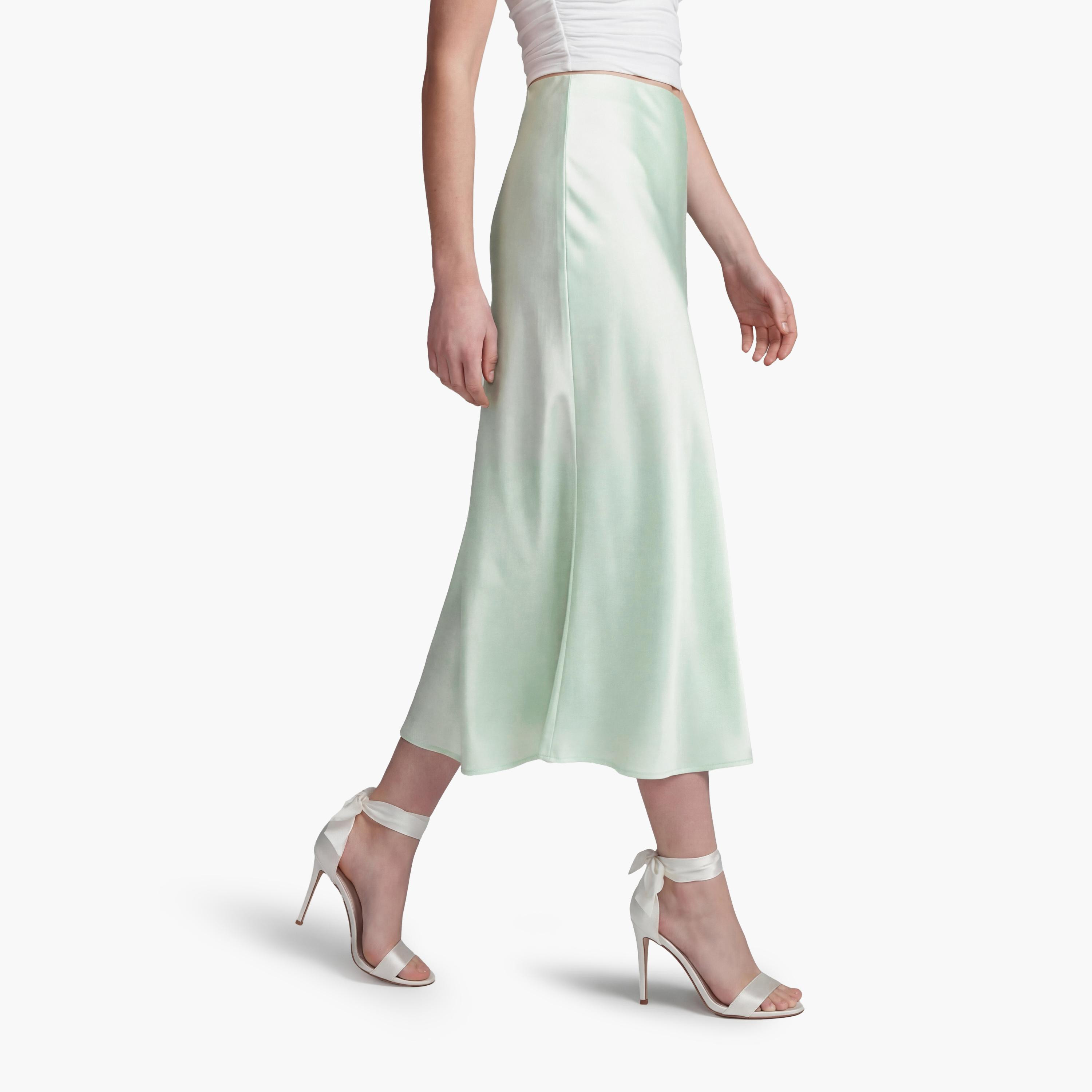 تنورة ميدي نسائية قصة "ايه-لاين" من كوتون-women-clothing-skirts-image-3
