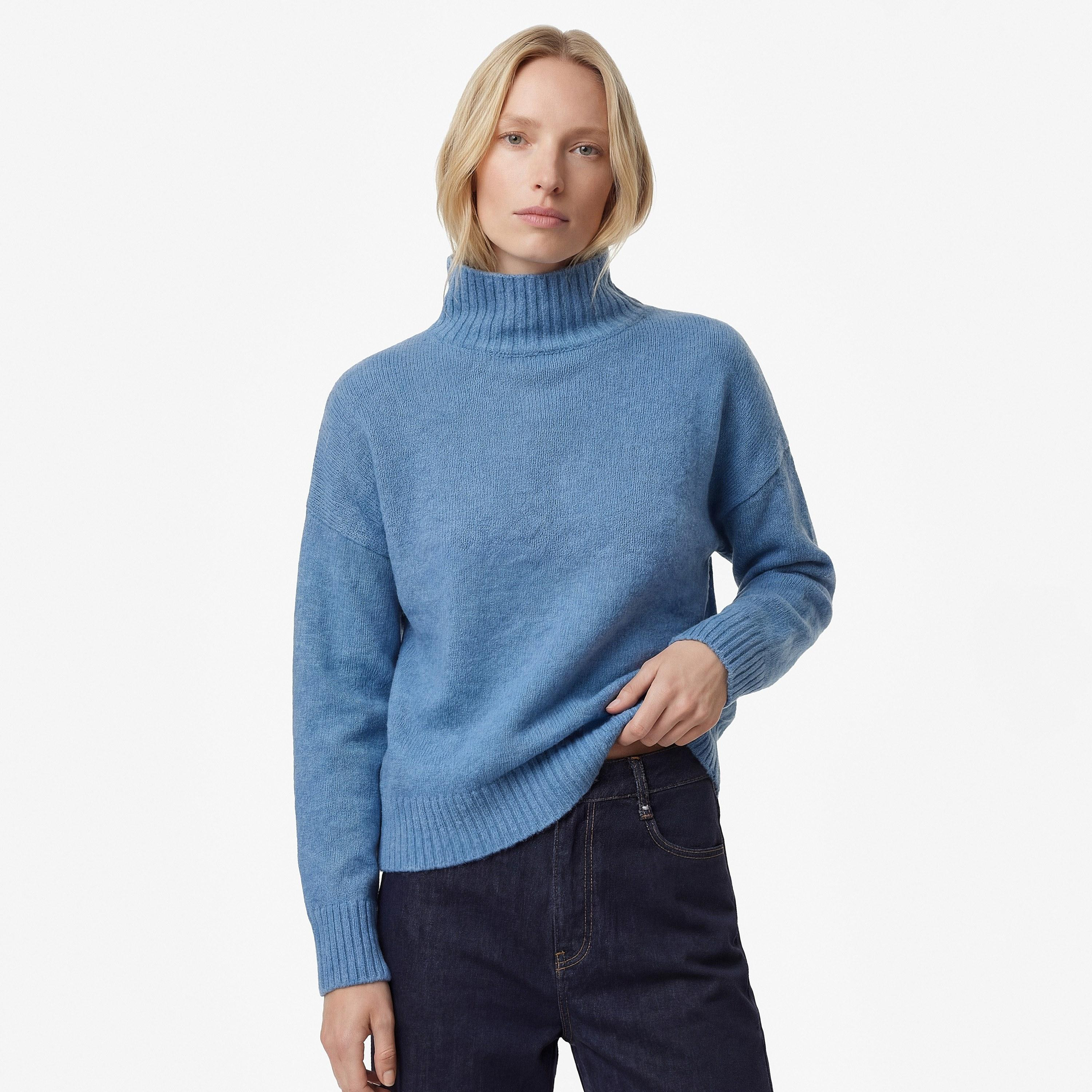 KOTON Funnel Neck Women's Sweater-women-winterwear-cardigansandjumpers-jumpers-image-1