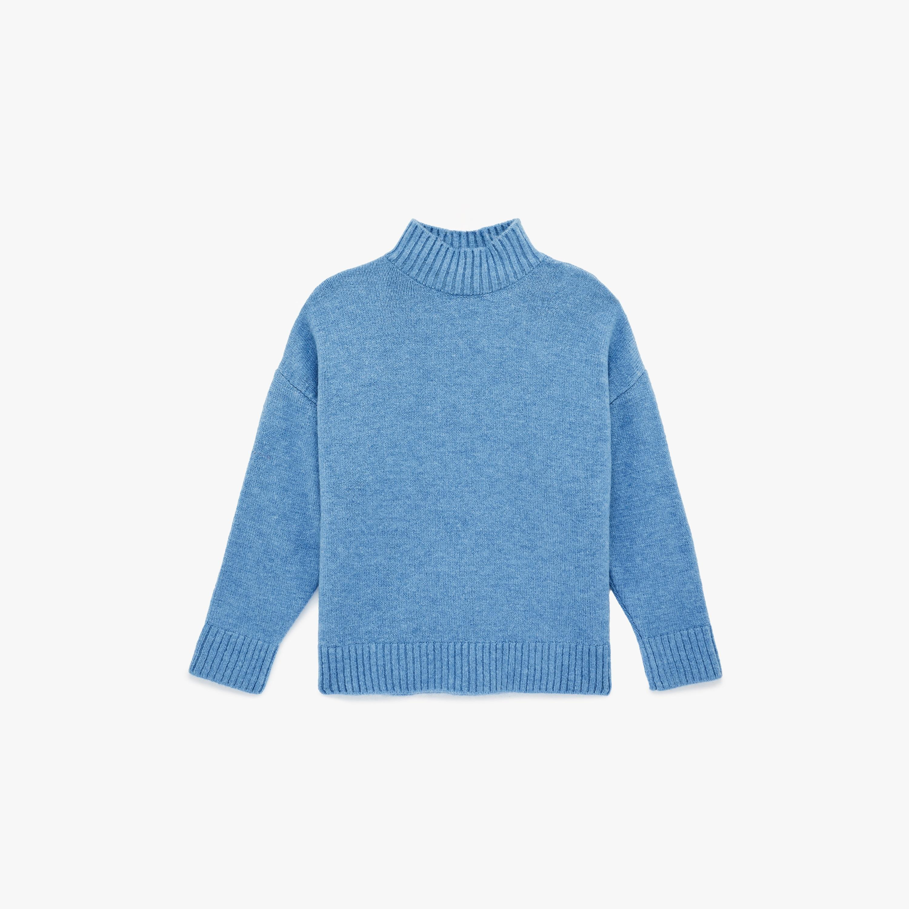 KOTON Funnel Neck Women's Sweater-women-winterwear-cardigansandjumpers-jumpers-image-3