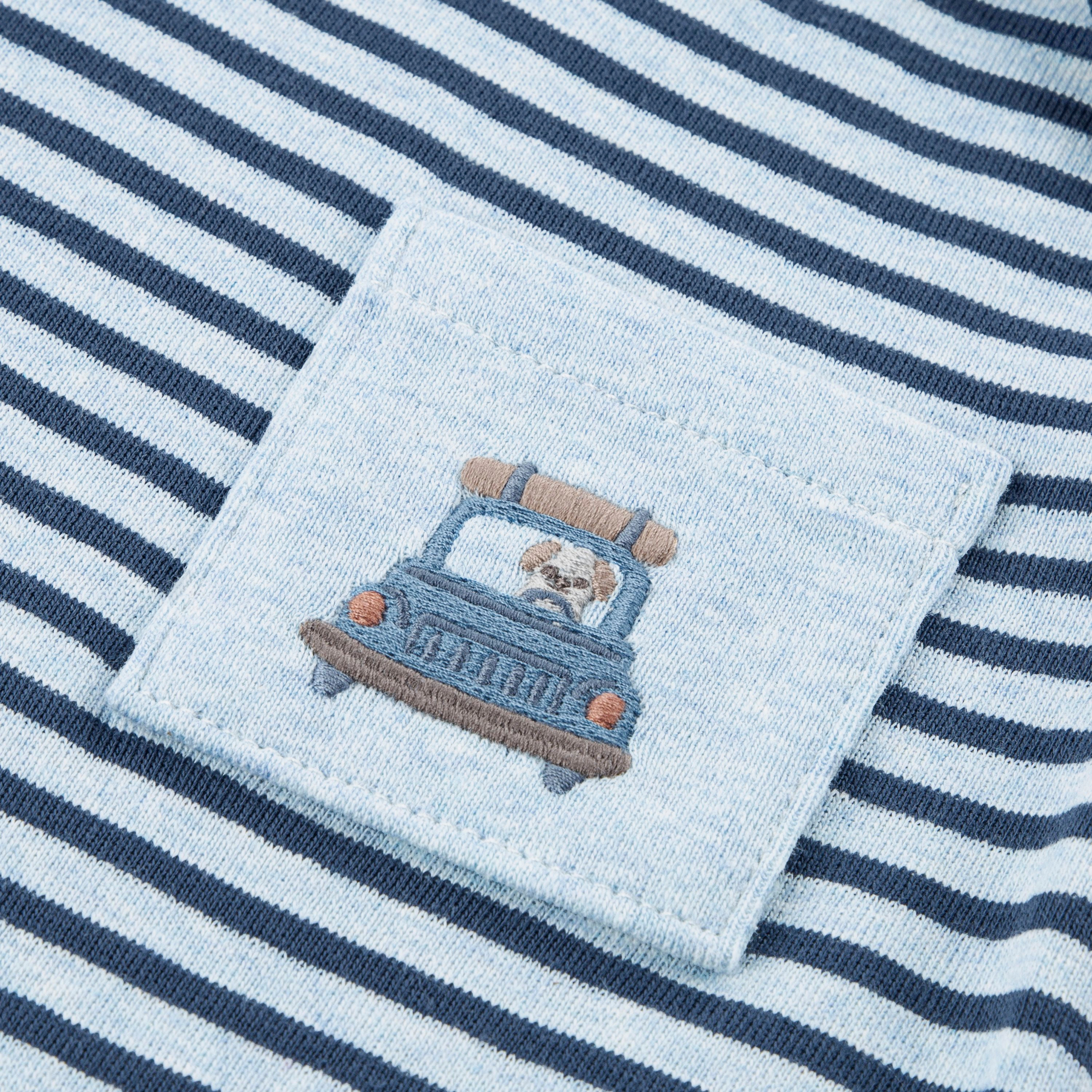 Huggies 3-Piece Printed Bodysuit, T-Shirt with Joggers-baby-boys-clothing-setsandcoords-image-4