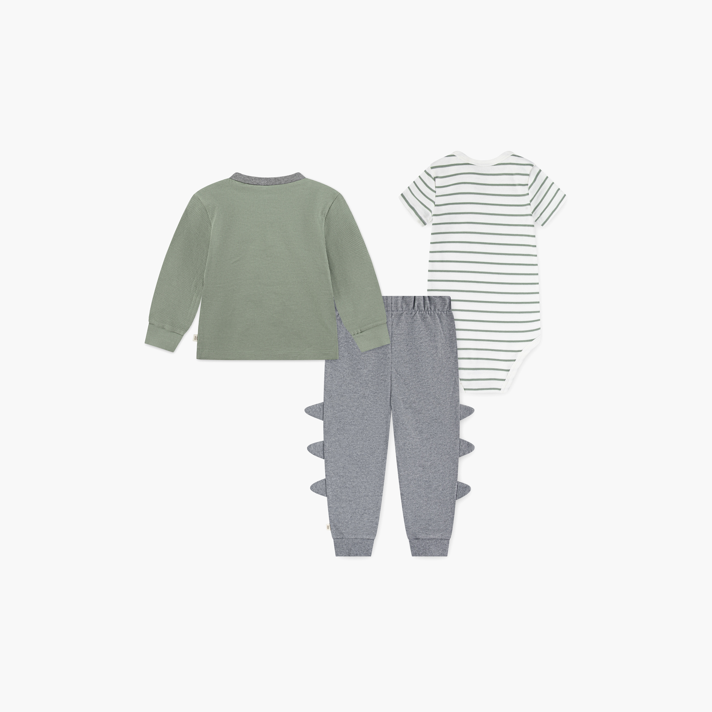 Huggies 3-Piece Printed Bodysuit, T-Shirt with Joggers-baby-boys-clothing-setsandcoords-image-2