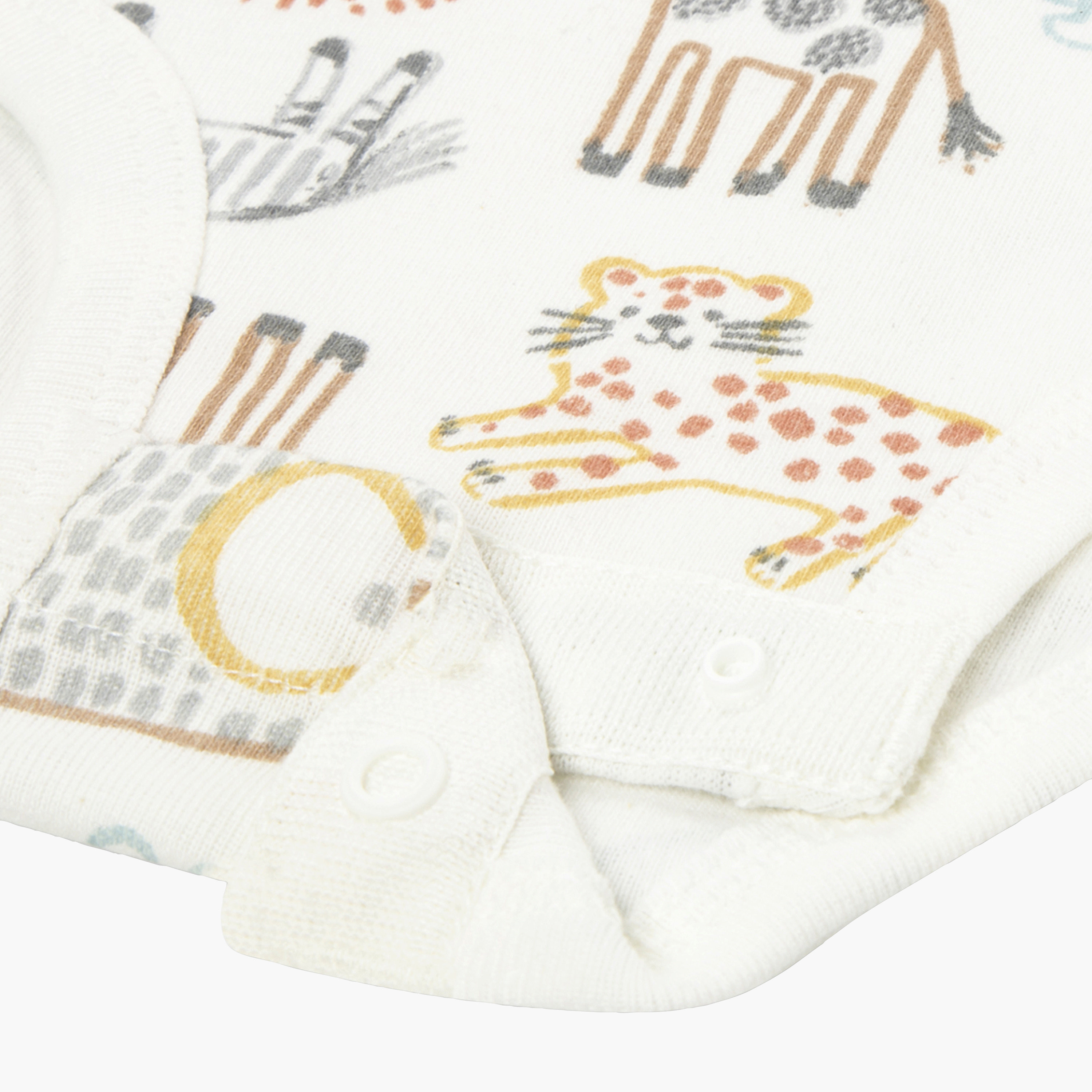 Huggies 2-Piece Short Sleeves Embroidered Bodysuits with Cap-boys-clothing-rompersanddungarees-image-7