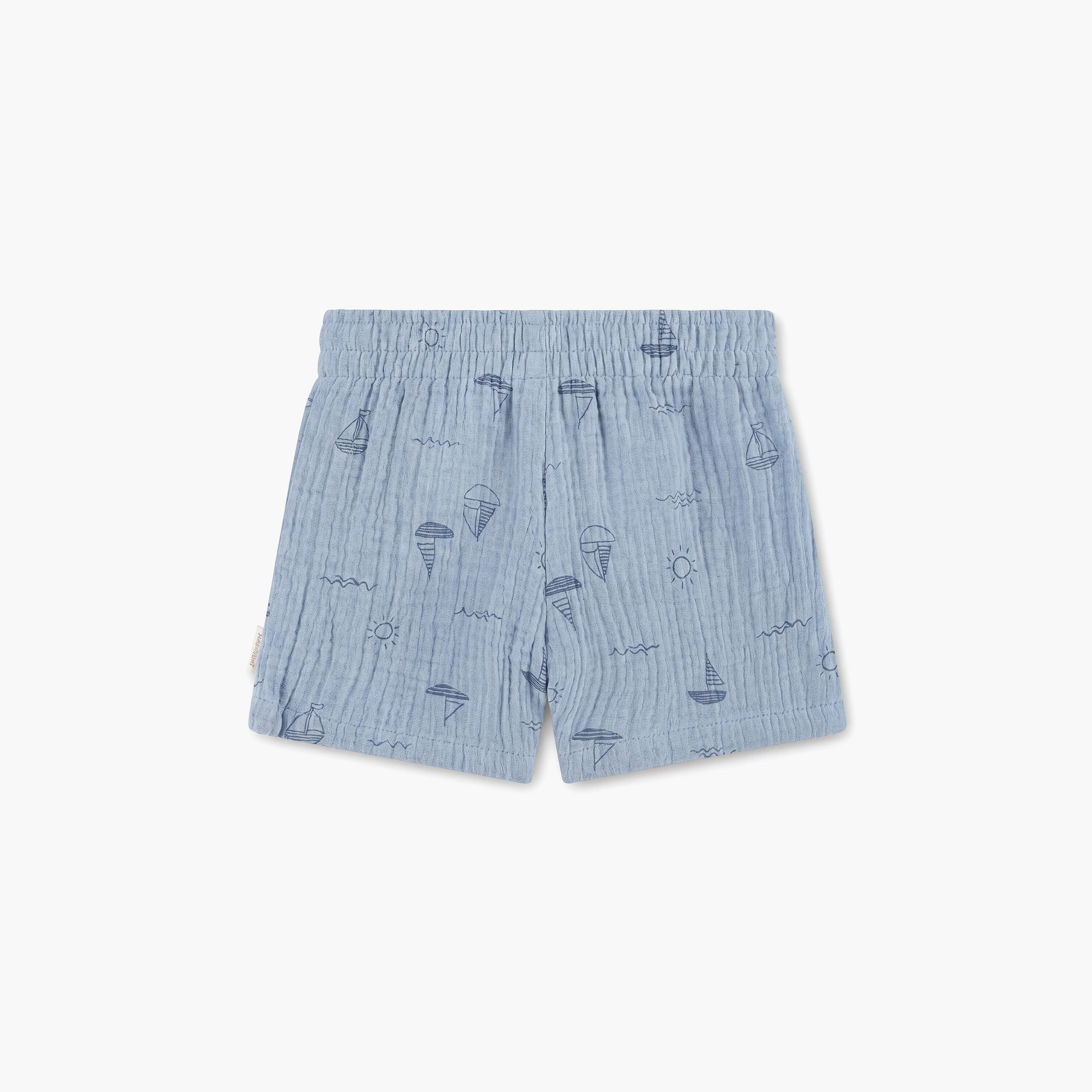 Huggies Short Sleeves Printed Shirt & Shorts Set with Cap-boys-clothing-setsandcoords-image-6