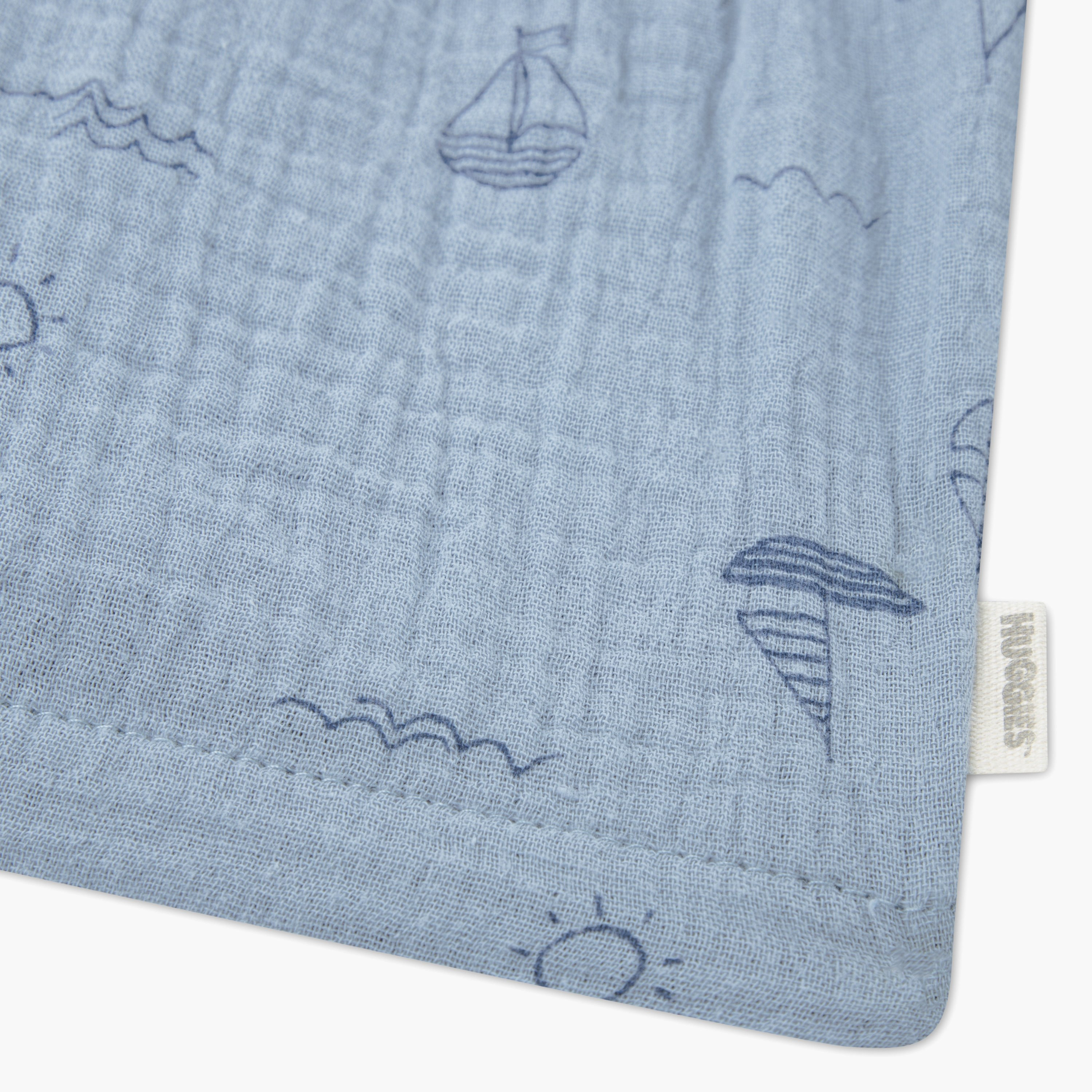 Huggies Short Sleeves Printed Shirt & Shorts Set with Cap-boys-clothing-setsandcoords-image-7