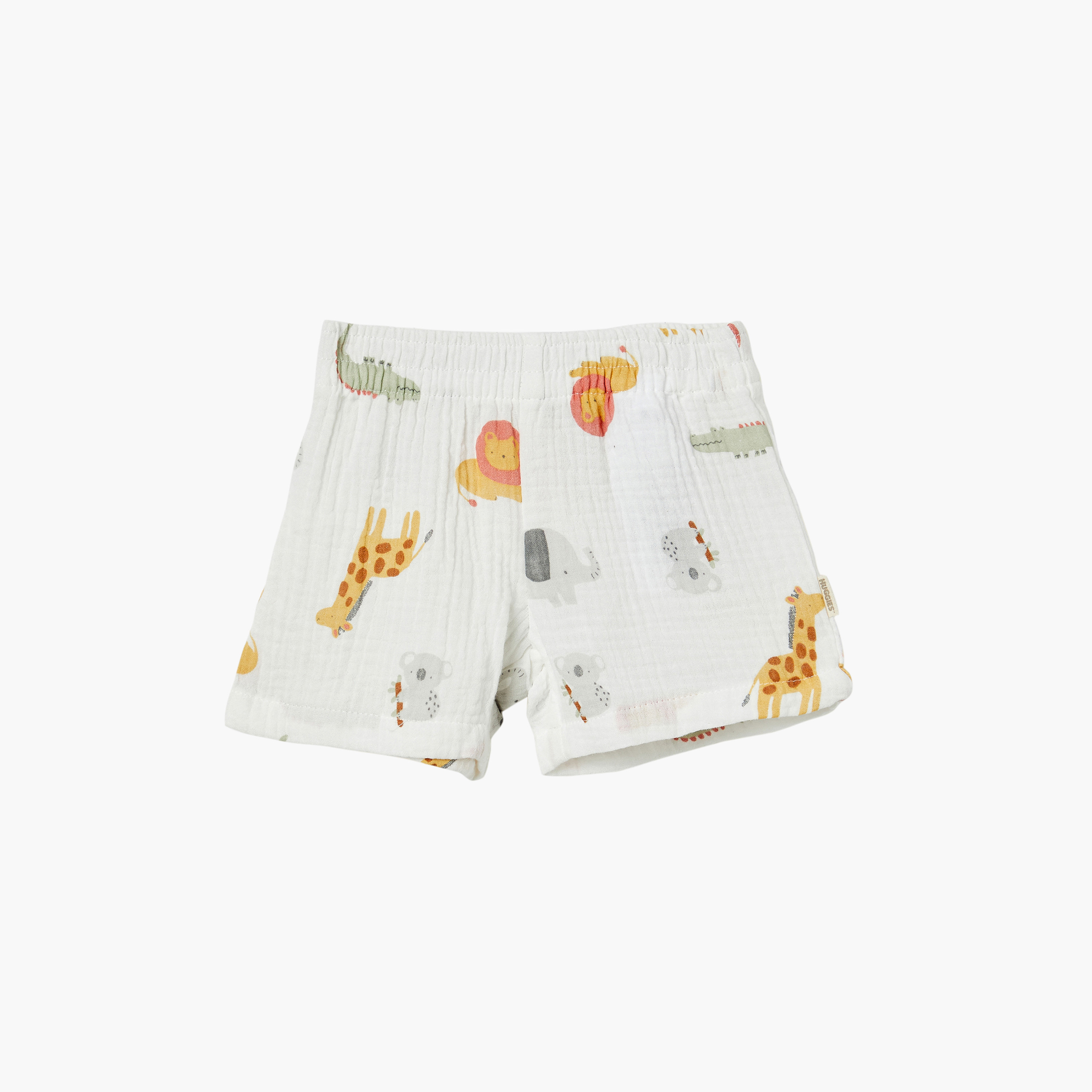 Huggies Short Sleeves Printed Shirt & Shorts Set with Cap-boys-clothing-setsandcoords-image-3