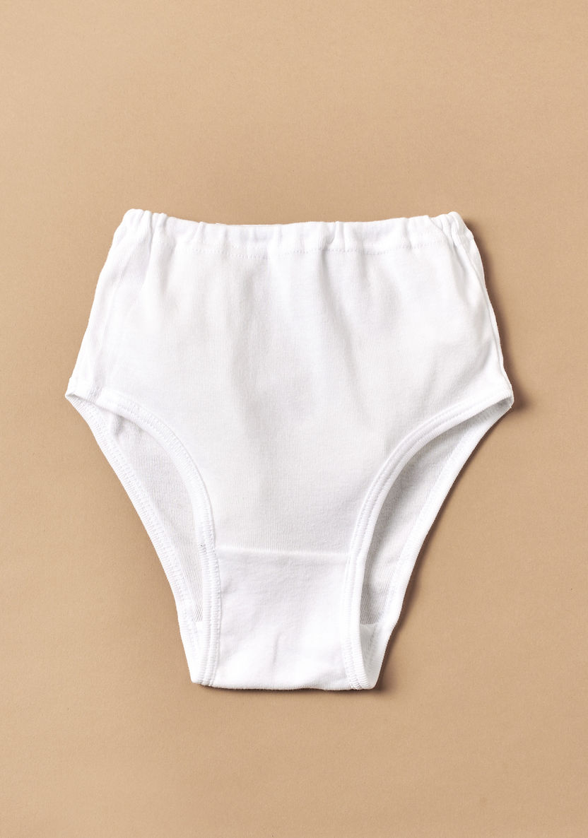 Juniors Solid Panty with Elasticated Waistband-Innerwear-image-0