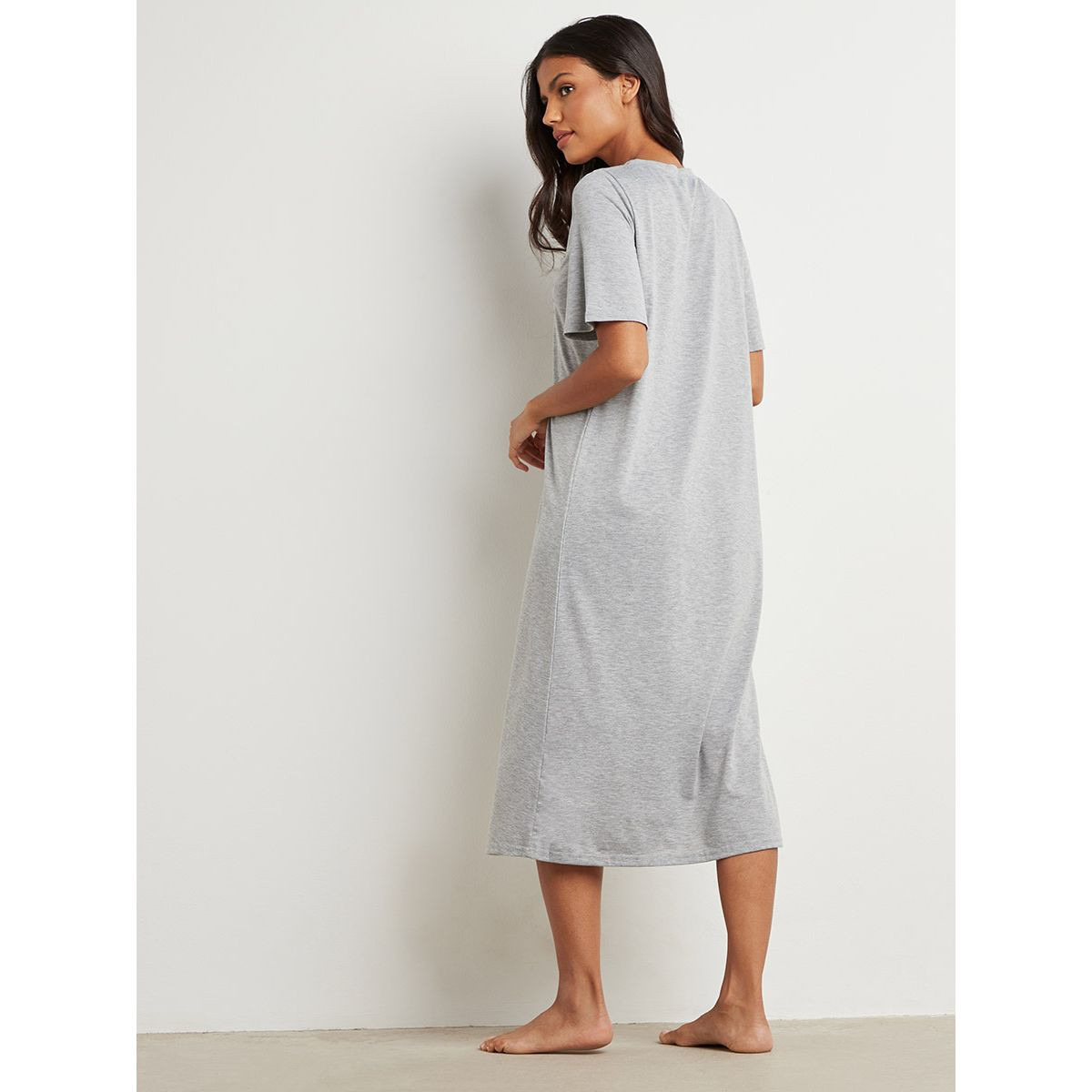 فستان ميدي مطبوع من ستايلي-women-clothing-nightwear-nighties-image-4